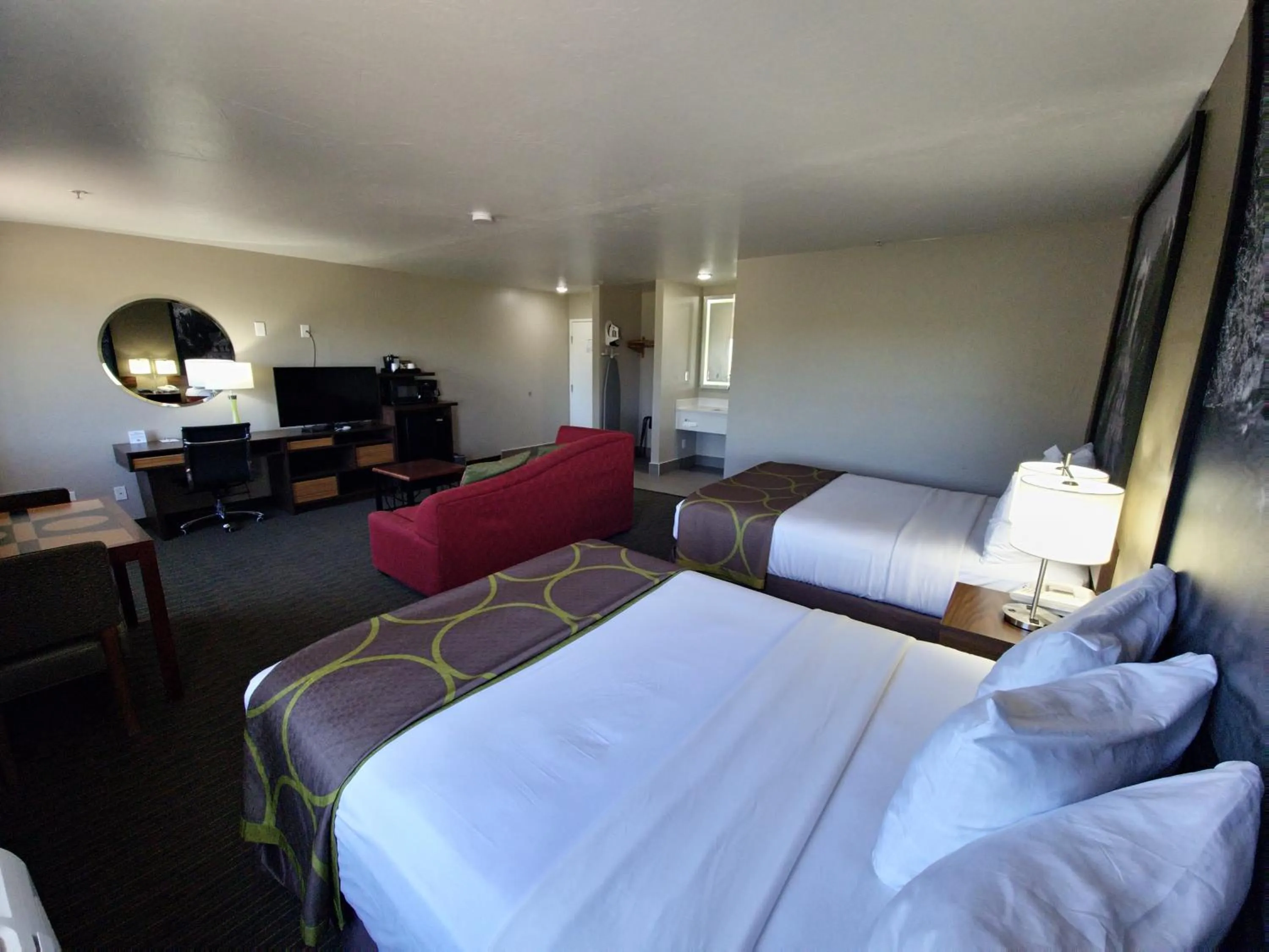 Bed in Super 8 by Wyndham Wickenburg AZ