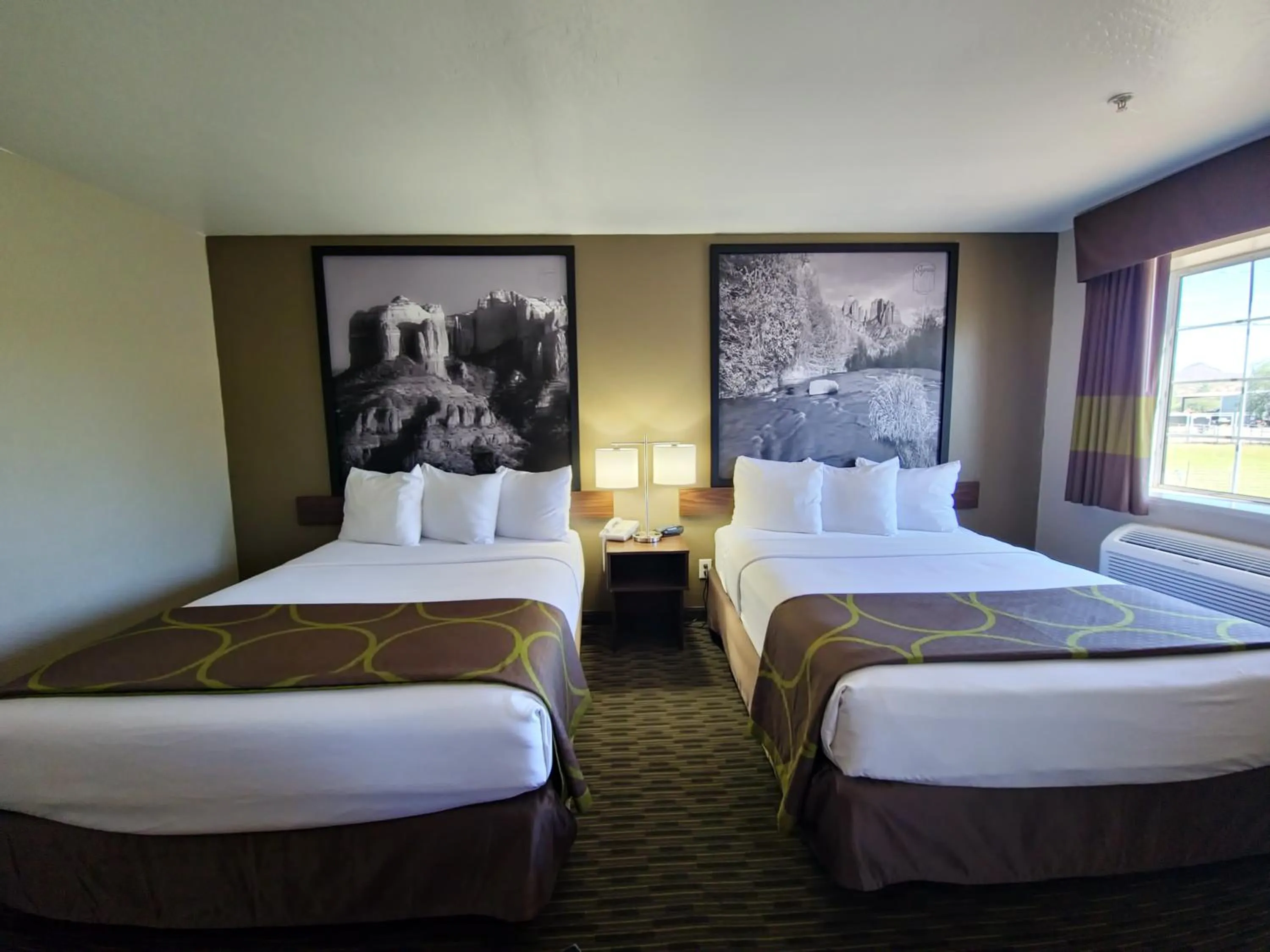 Bed in Super 8 by Wyndham Wickenburg AZ