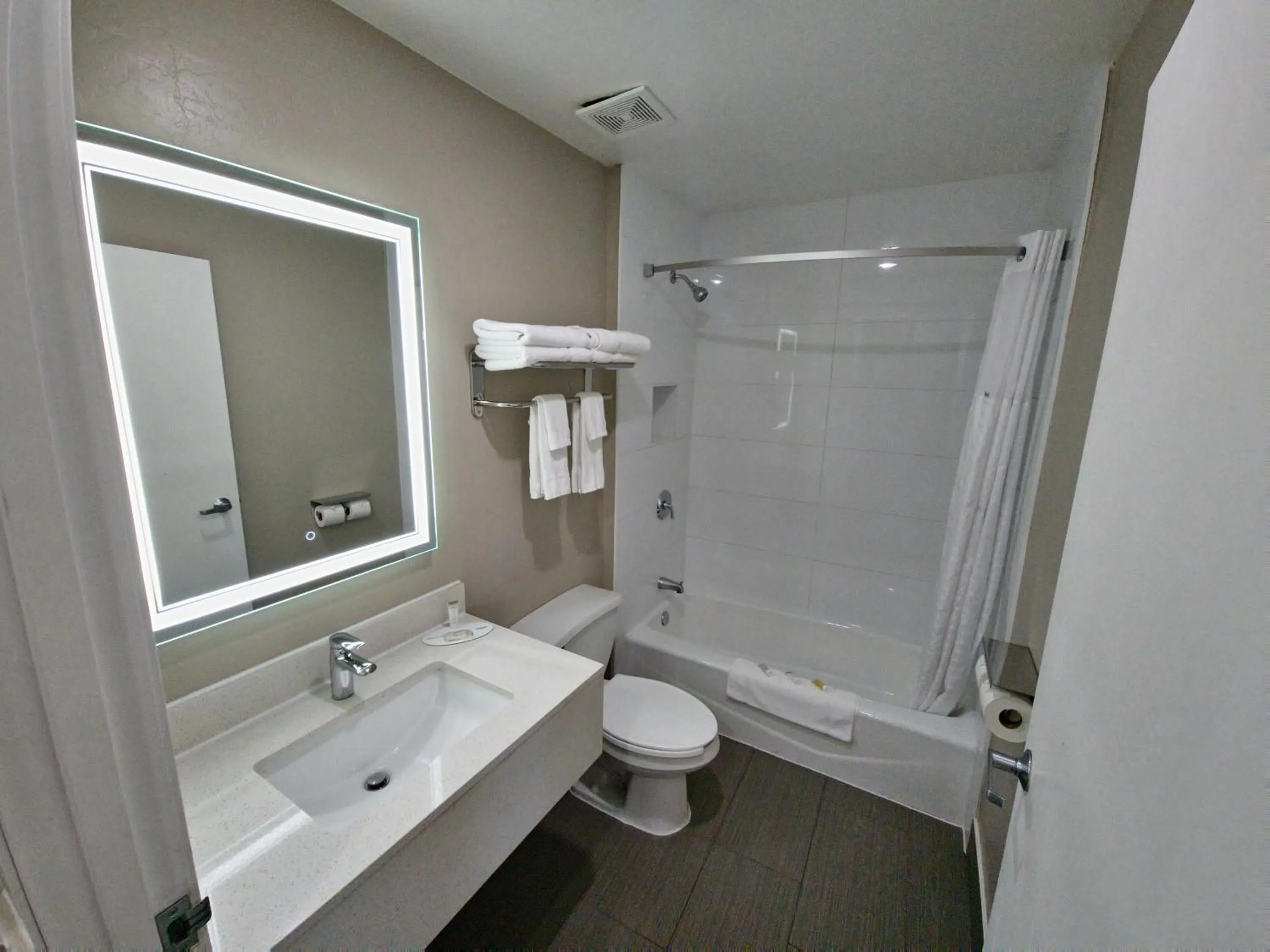 Shower in Super 8 by Wyndham Wickenburg AZ