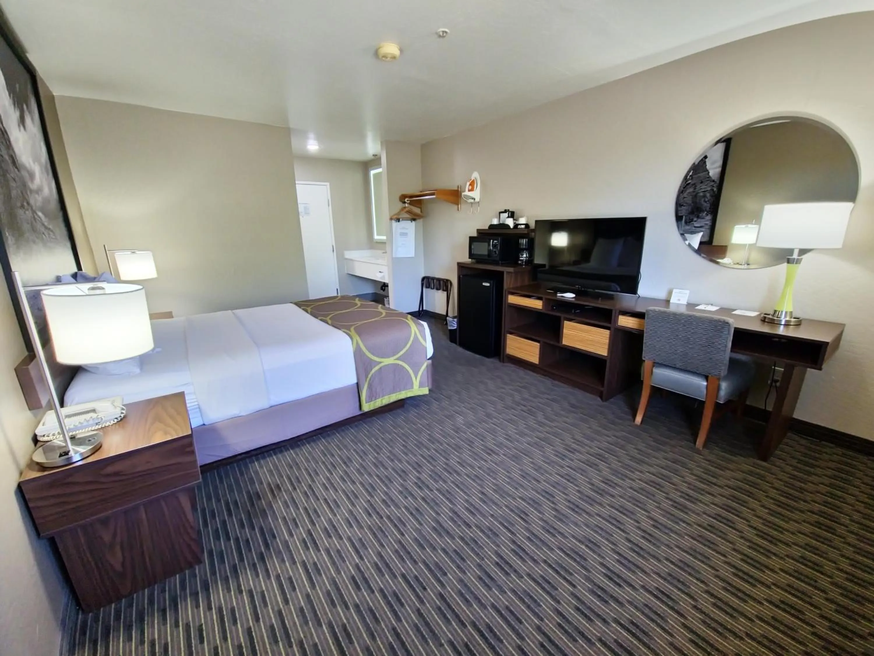 Bed in Super 8 by Wyndham Wickenburg AZ