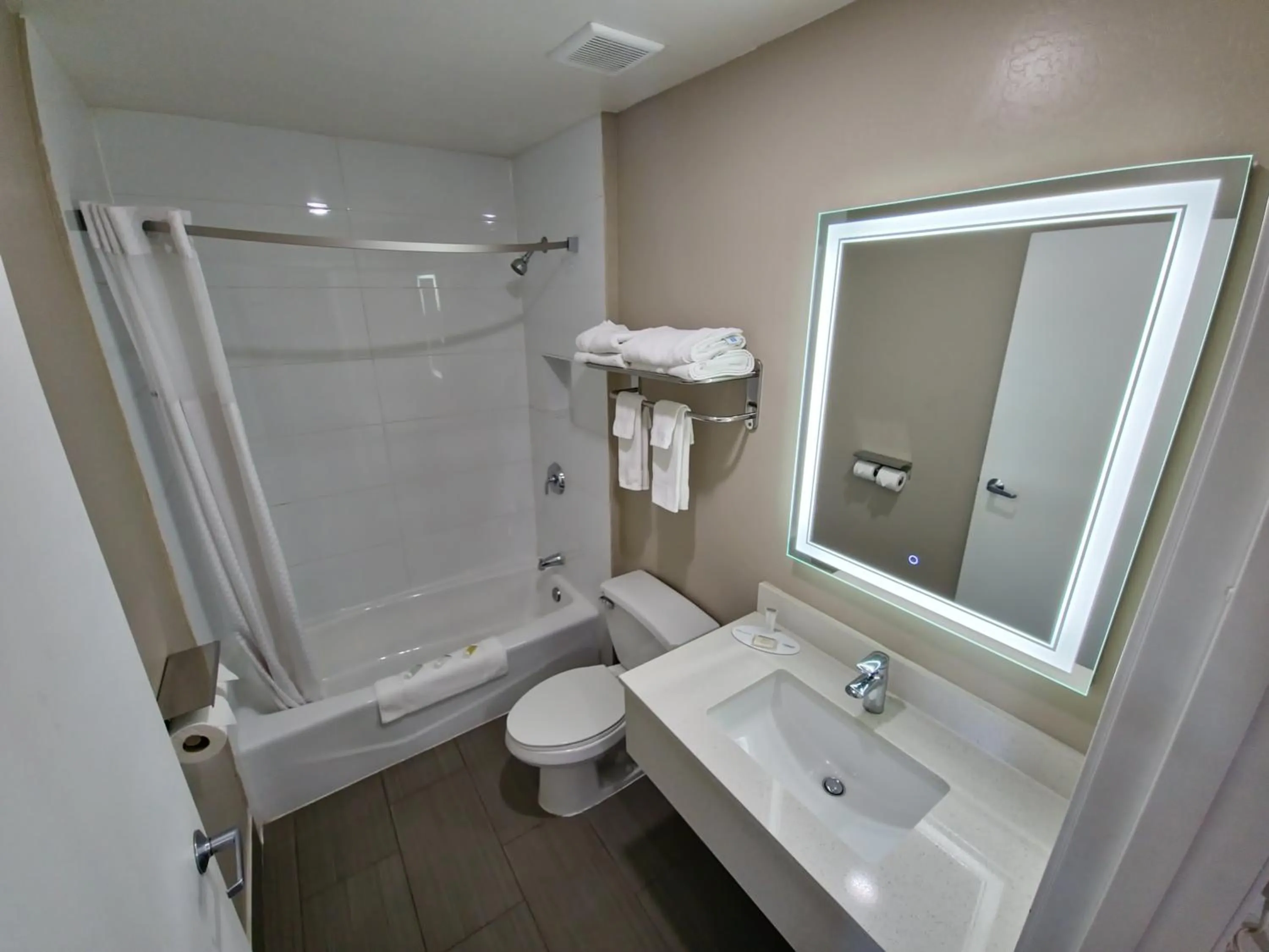 Shower in Super 8 by Wyndham Wickenburg AZ