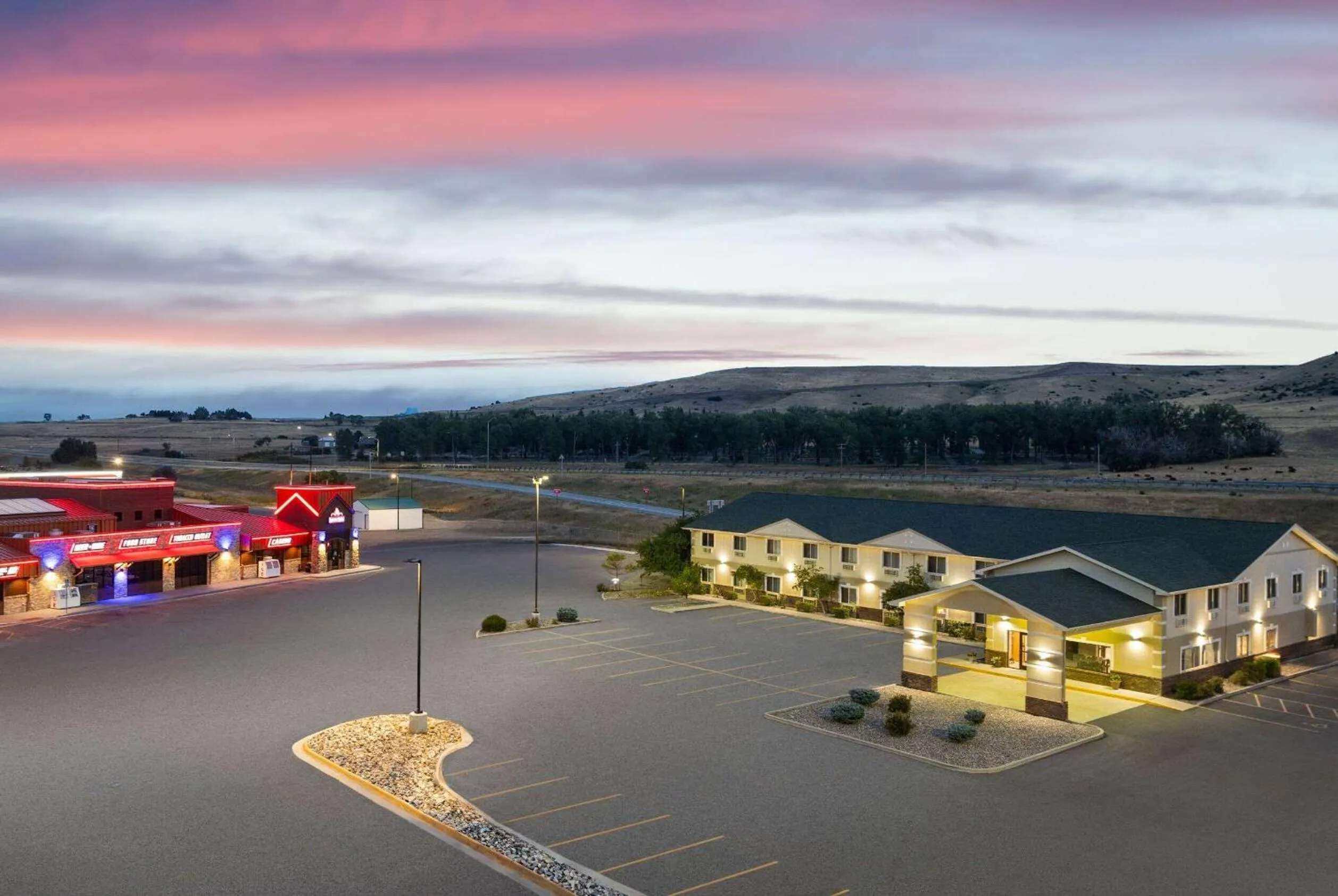 Property building in Super 8 by Wyndham Big Timber