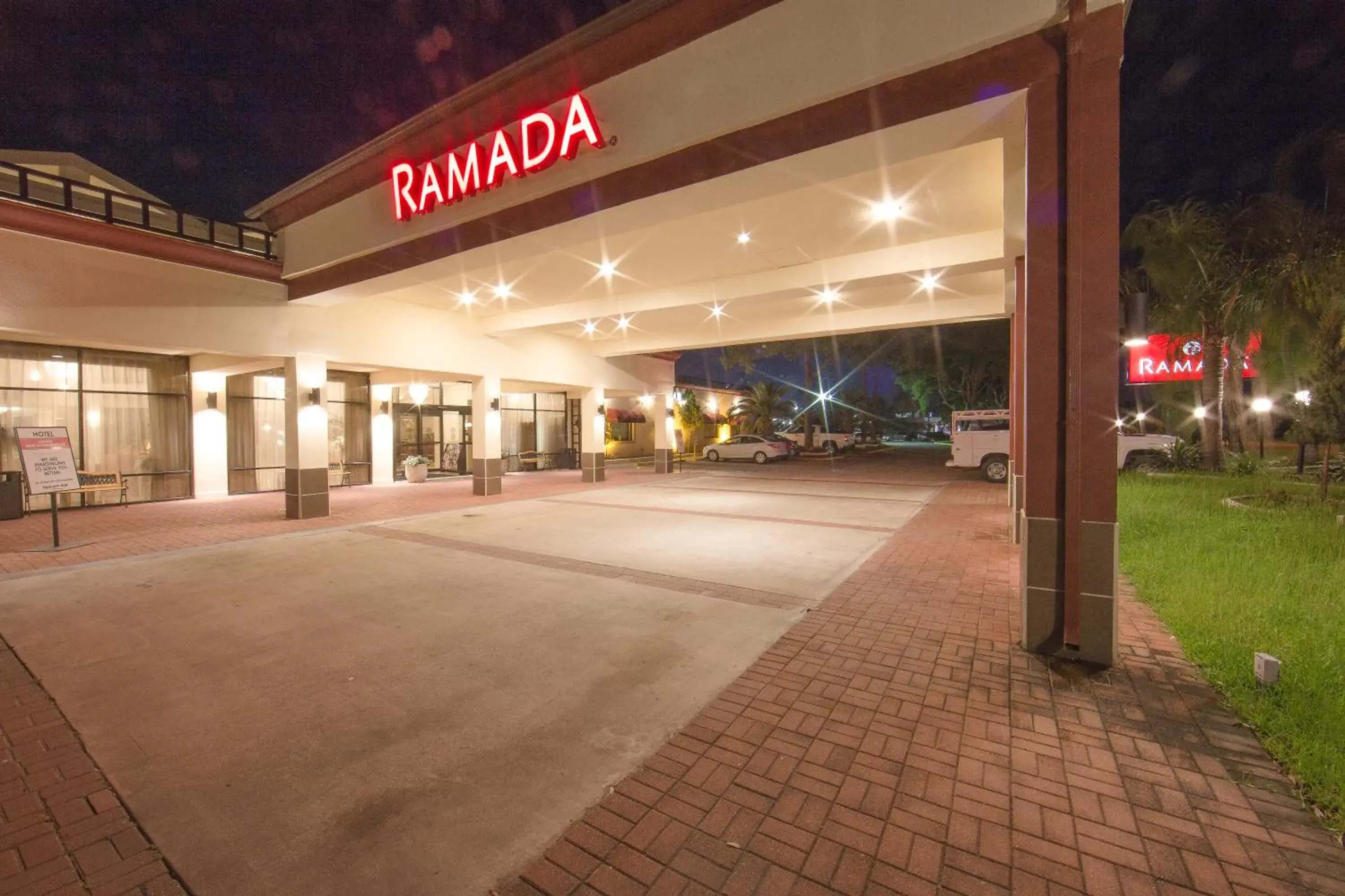 Facade/entrance in Ramada by Wyndham Houston Intercontinental Airport East Facade/entrance in Ramada by Wyndham Houston Intercontinental Airport East