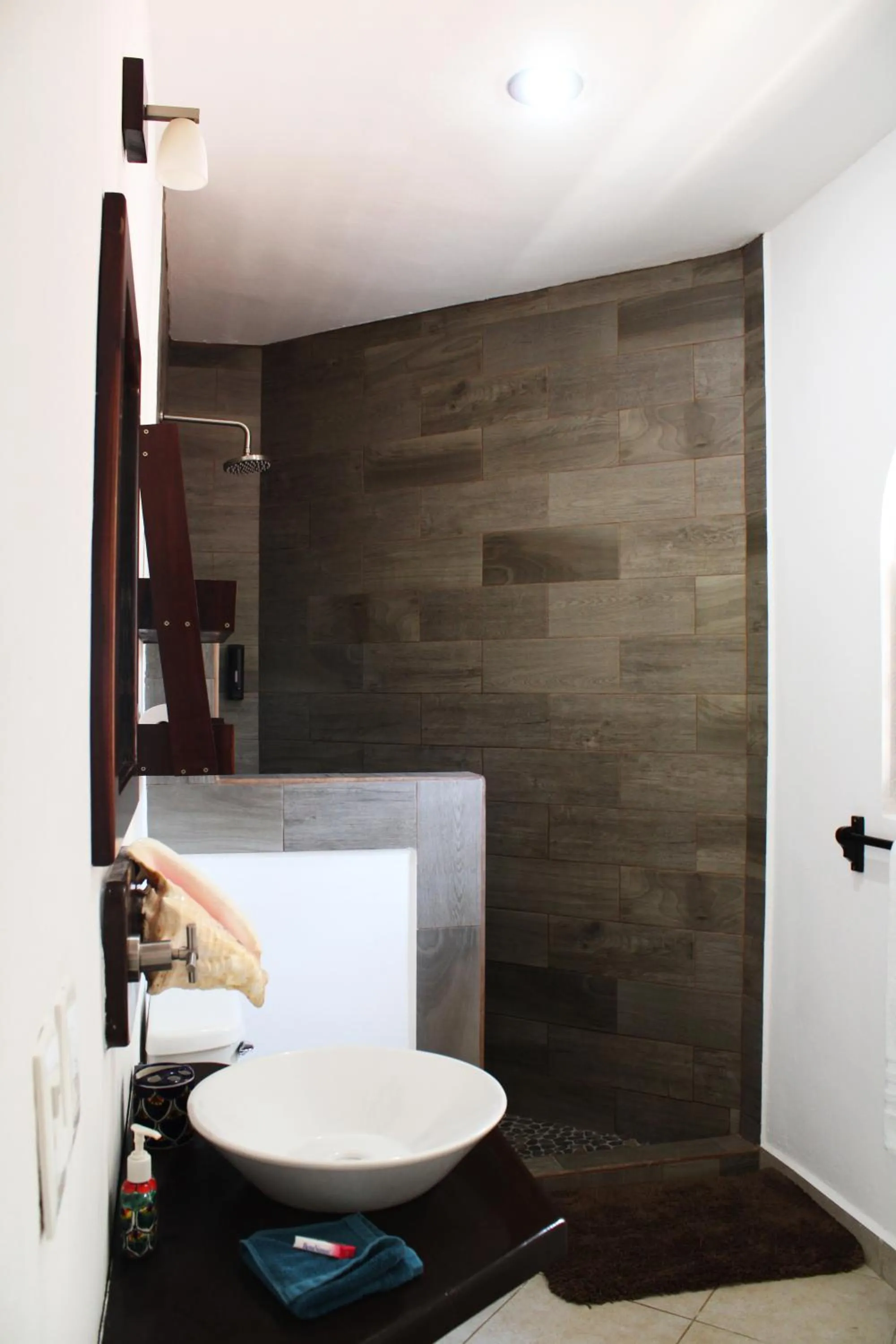 Bathroom in Casa Colibrí Tankah