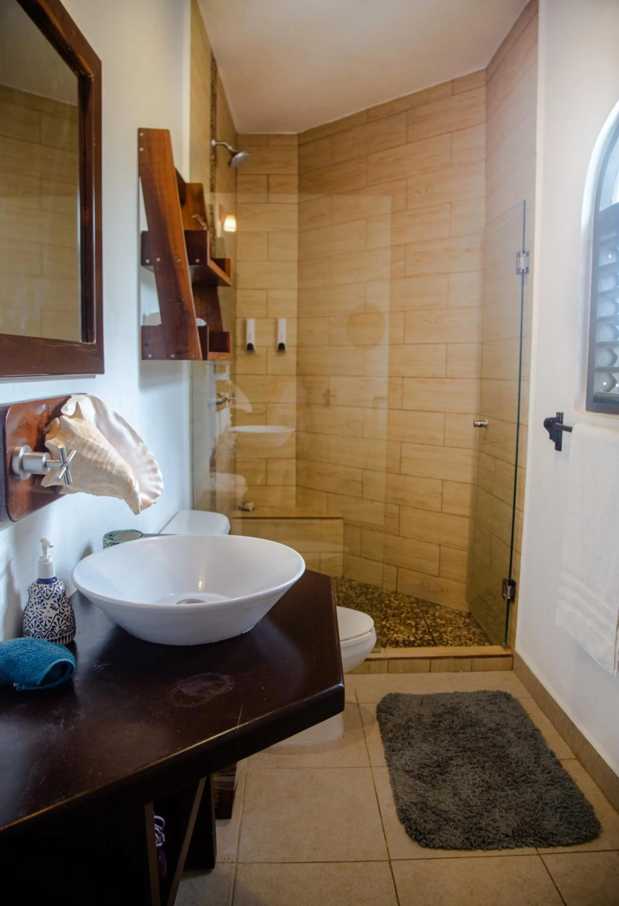 Bathroom in Casa Colibrí Tankah