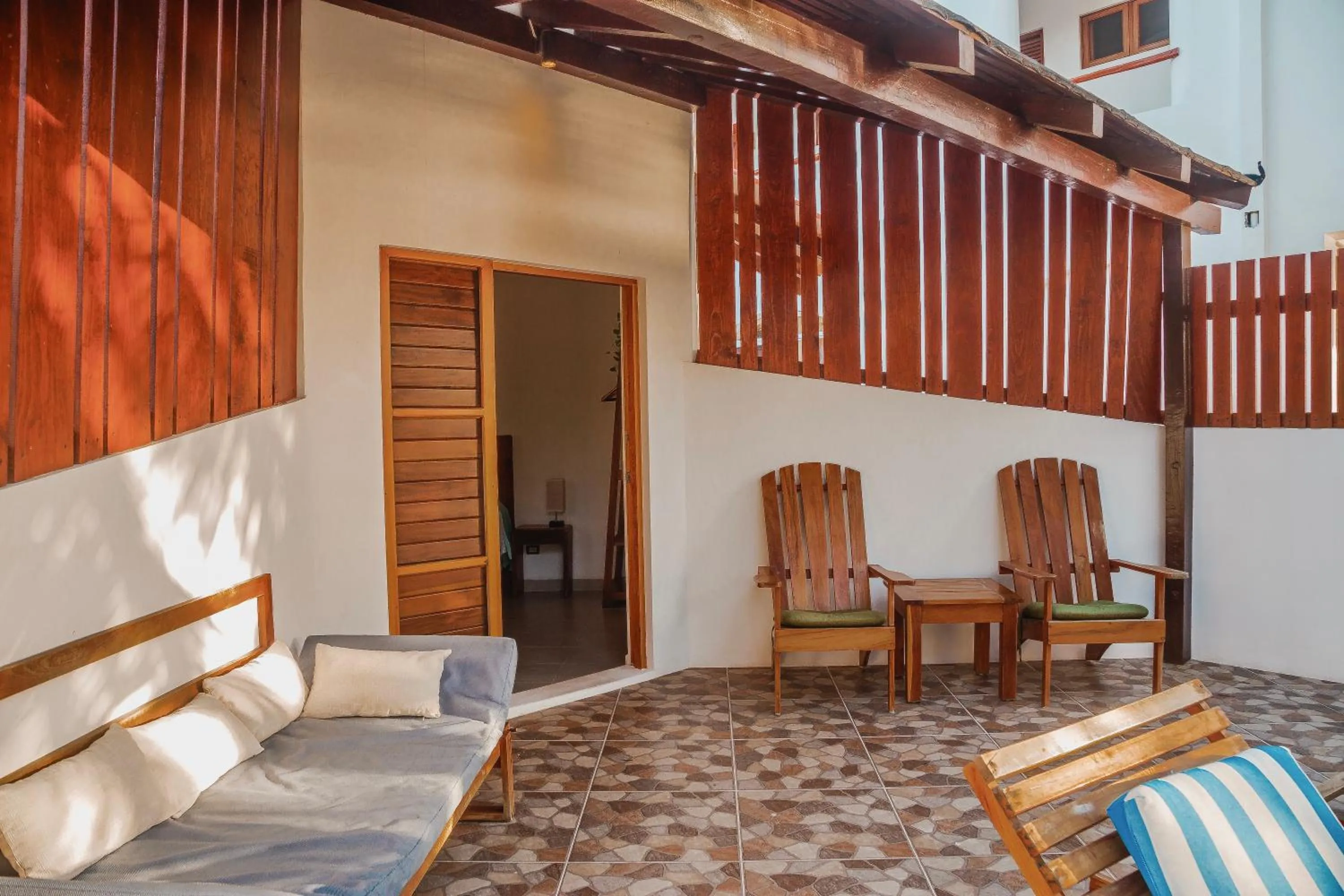 Balcony/Terrace in Casa Colibrí Tankah