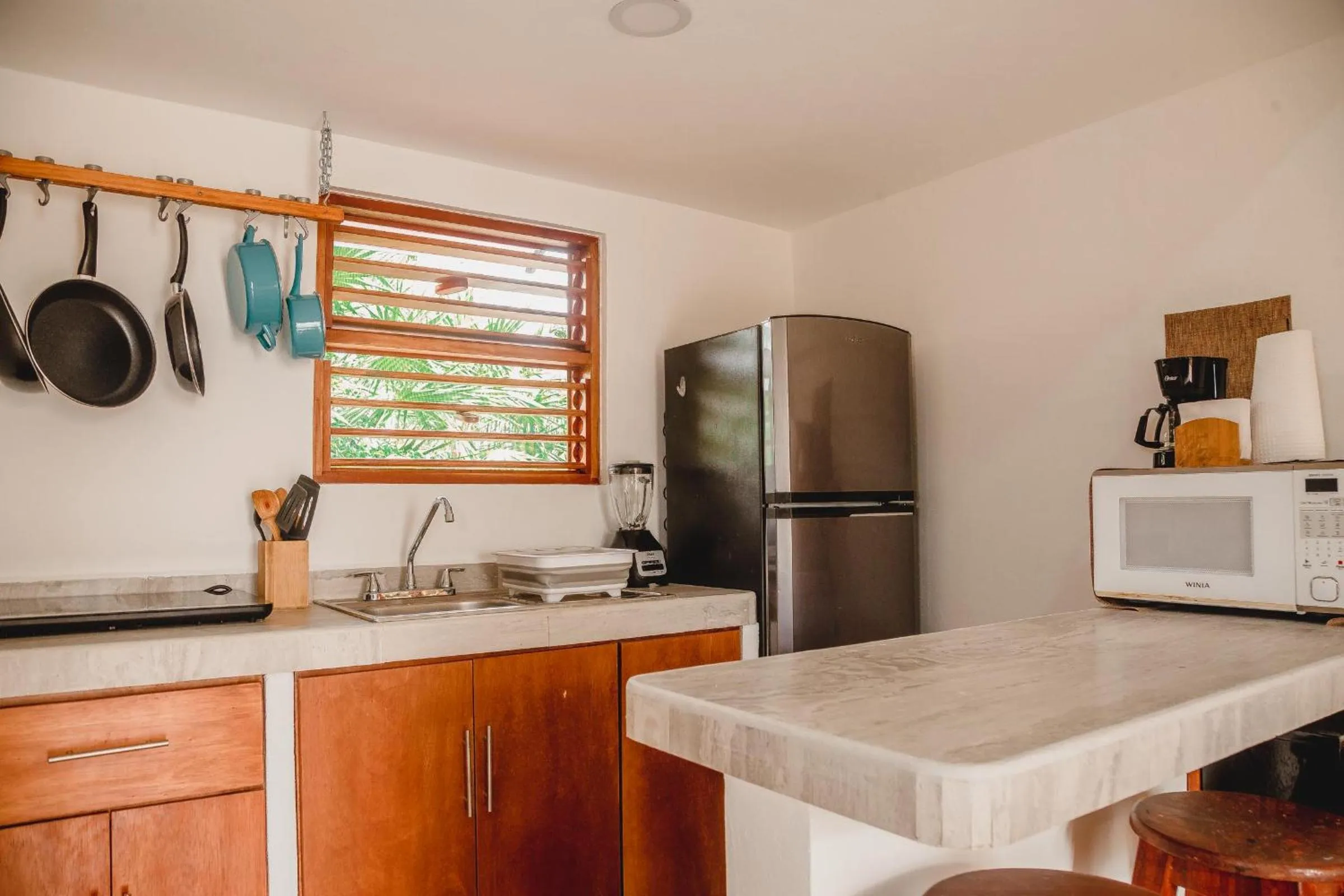 Coffee/tea facilities in Casa Colibrí Tankah