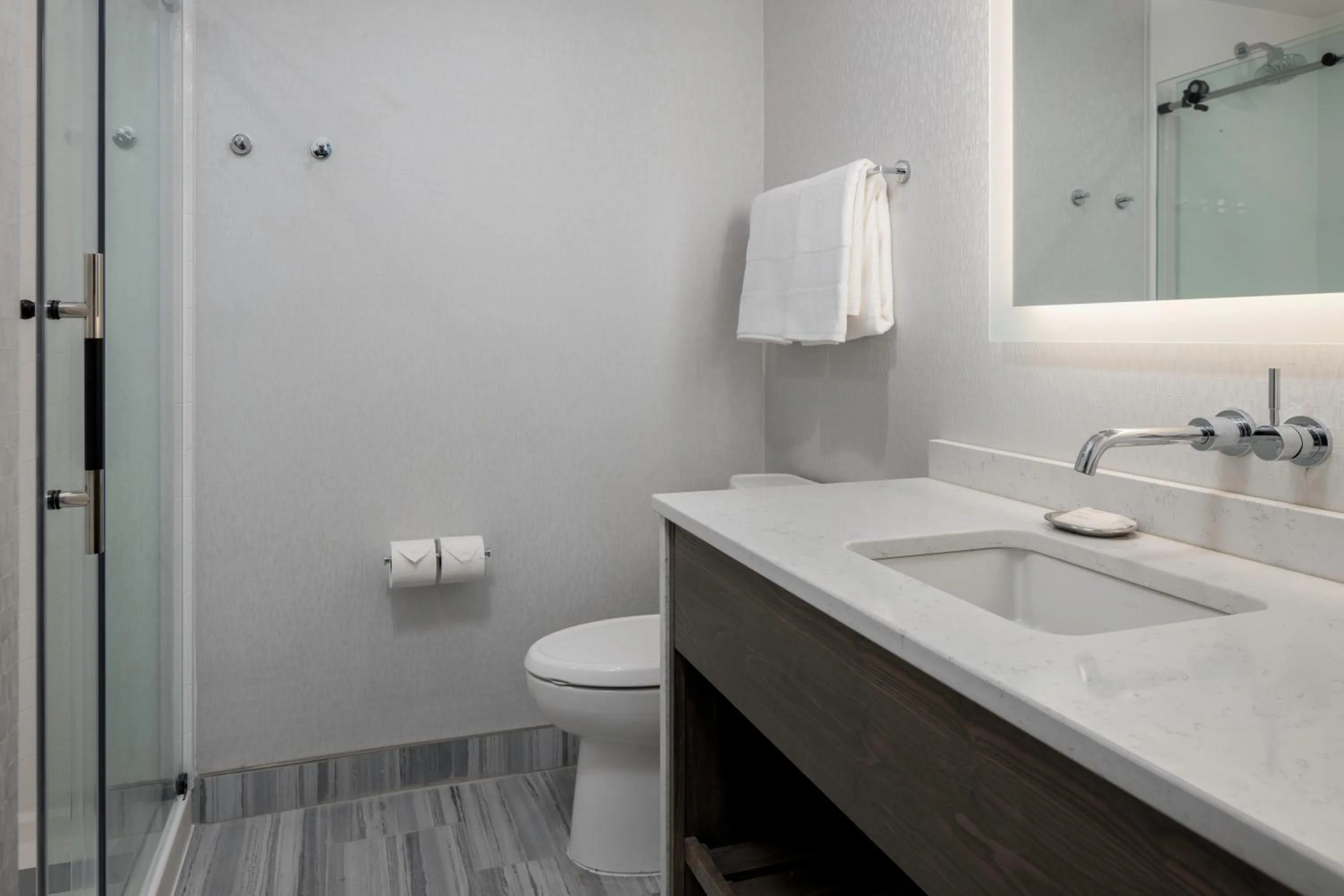 Bathroom in voco Niagara Falls - The Cadence by IHG