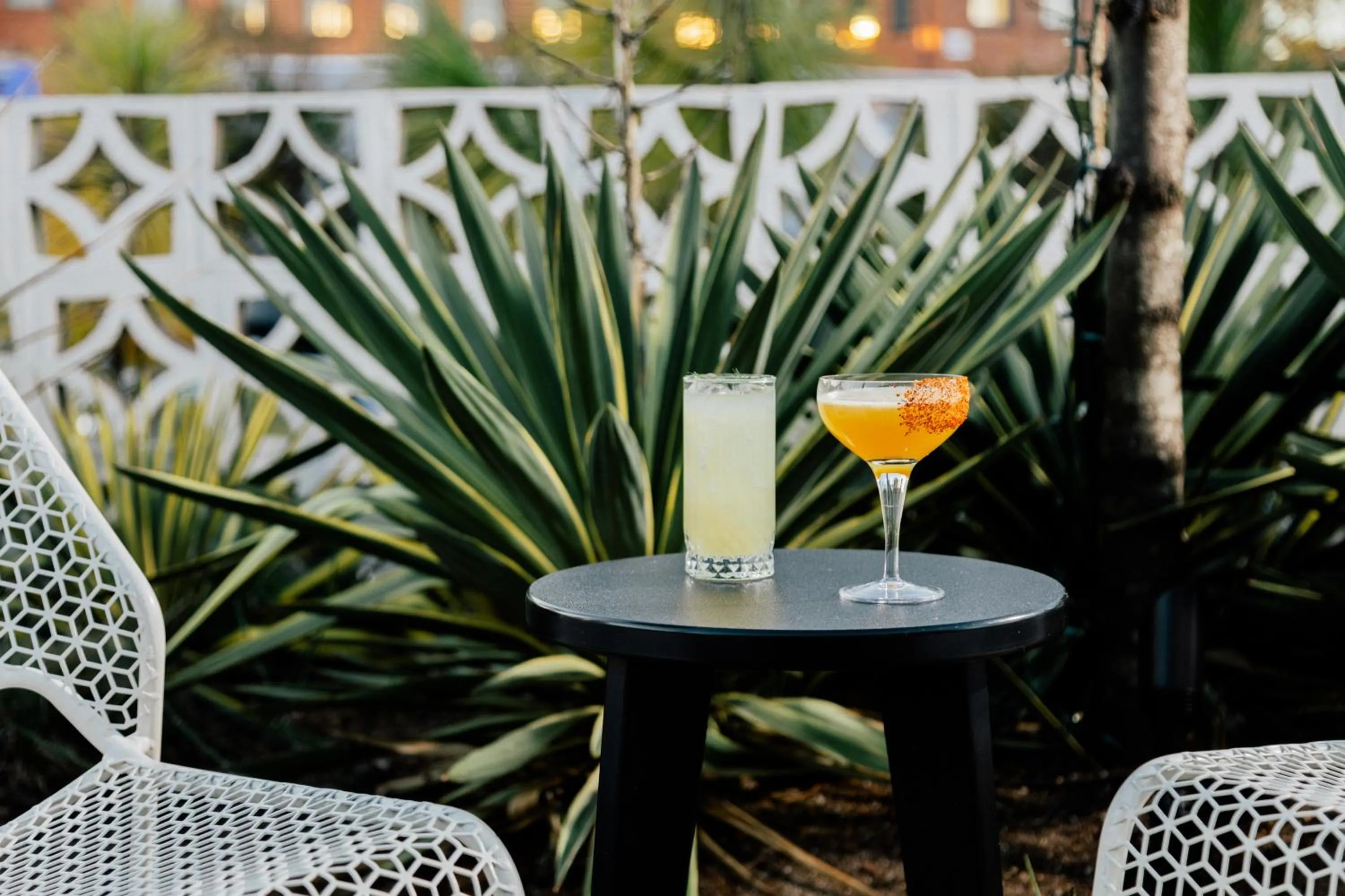 Patio in The Longleaf Hotel