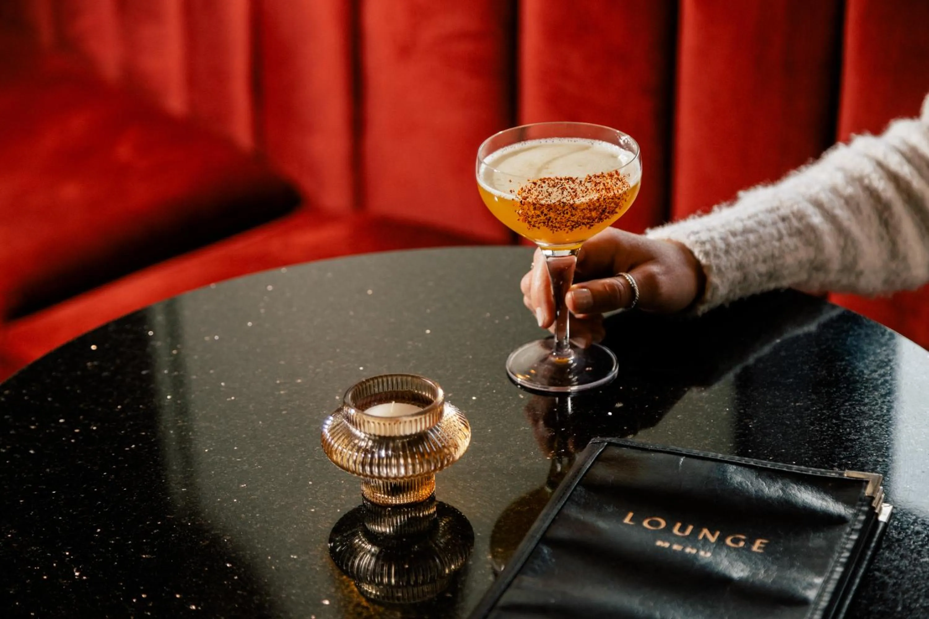 Alcoholic drinks in The Longleaf Hotel