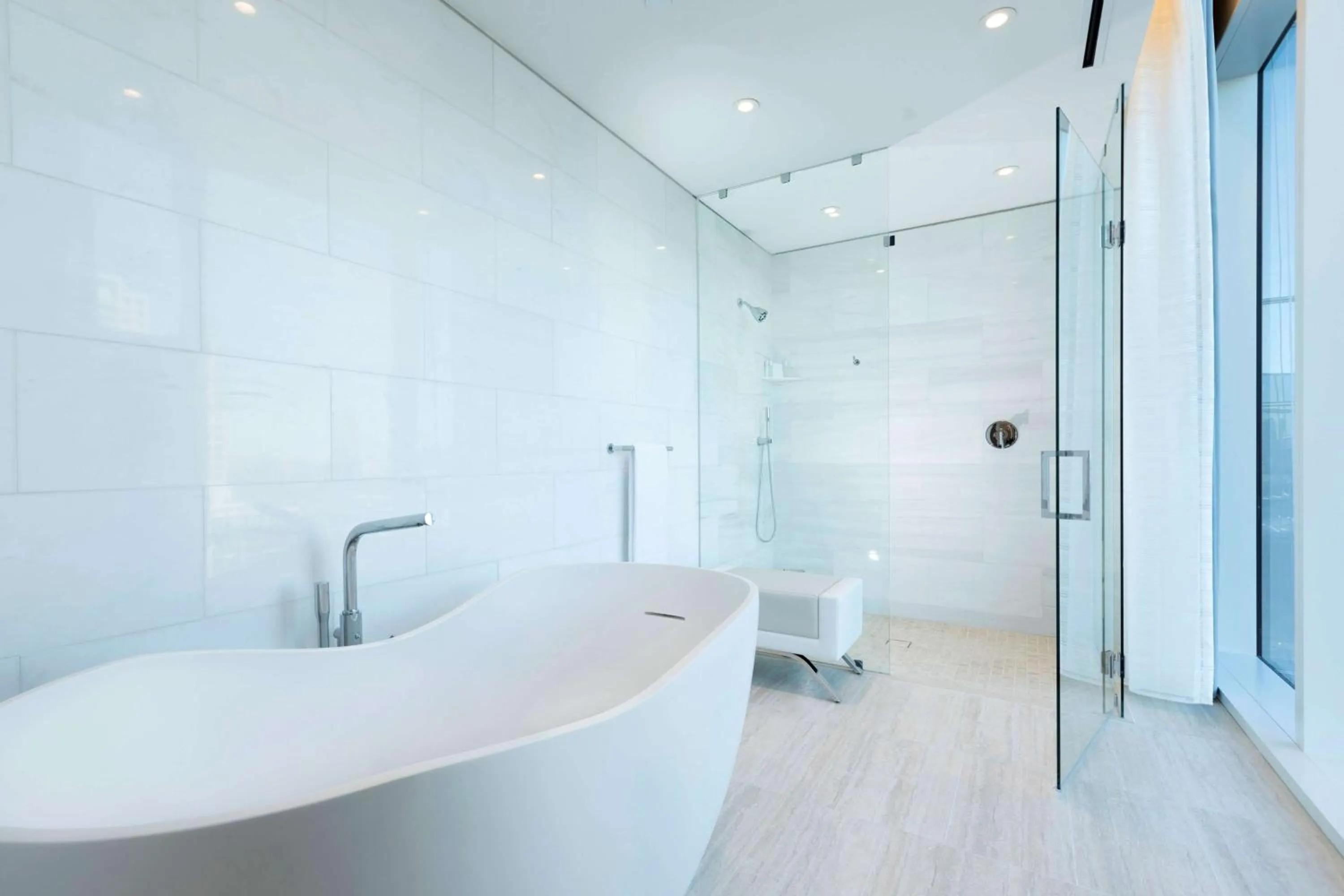 Bathroom in HALL Arts Hotel Dallas, Curio Collection by Hilton