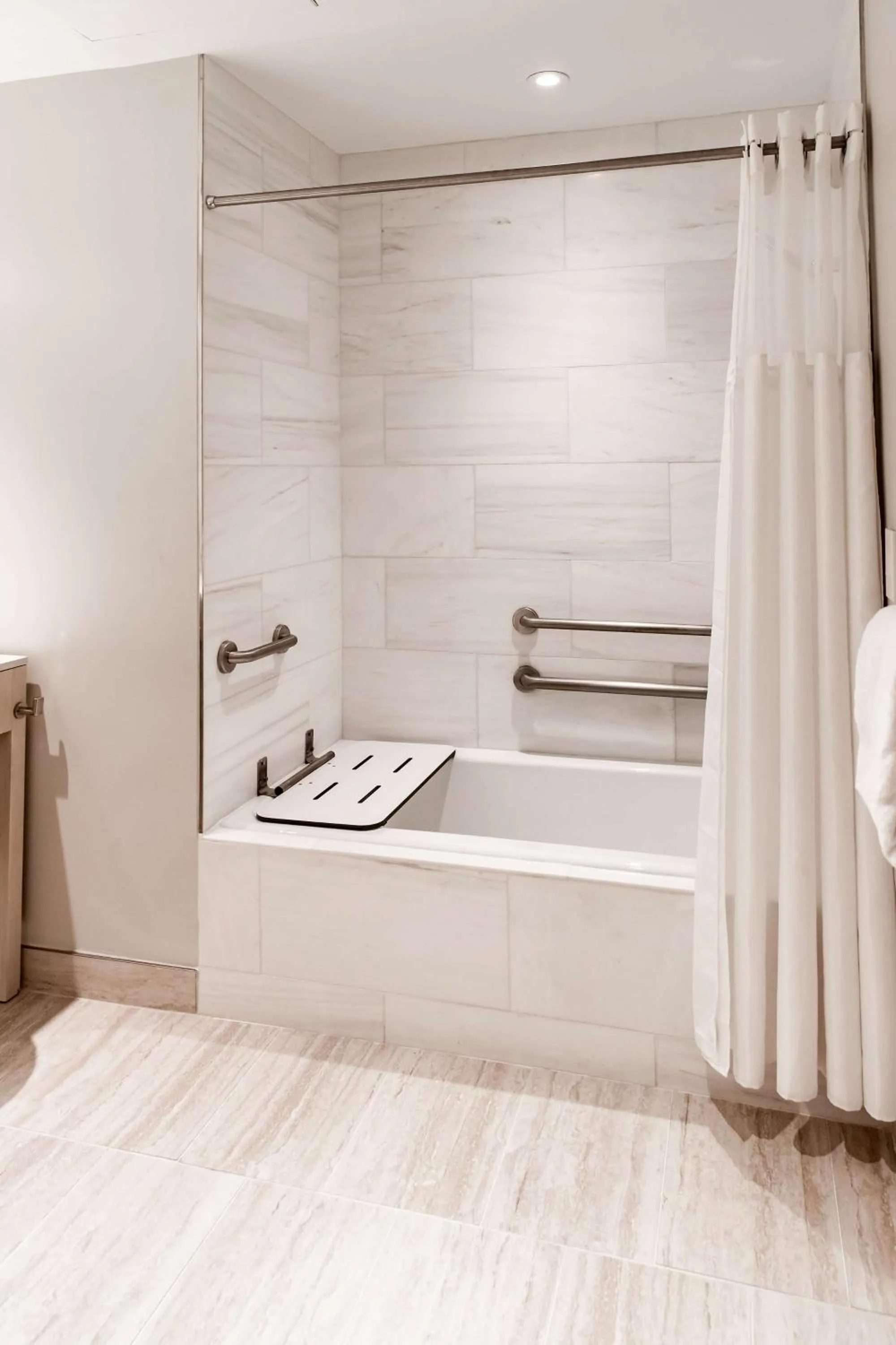 Bathroom in HALL Arts Hotel Dallas, Curio Collection by Hilton