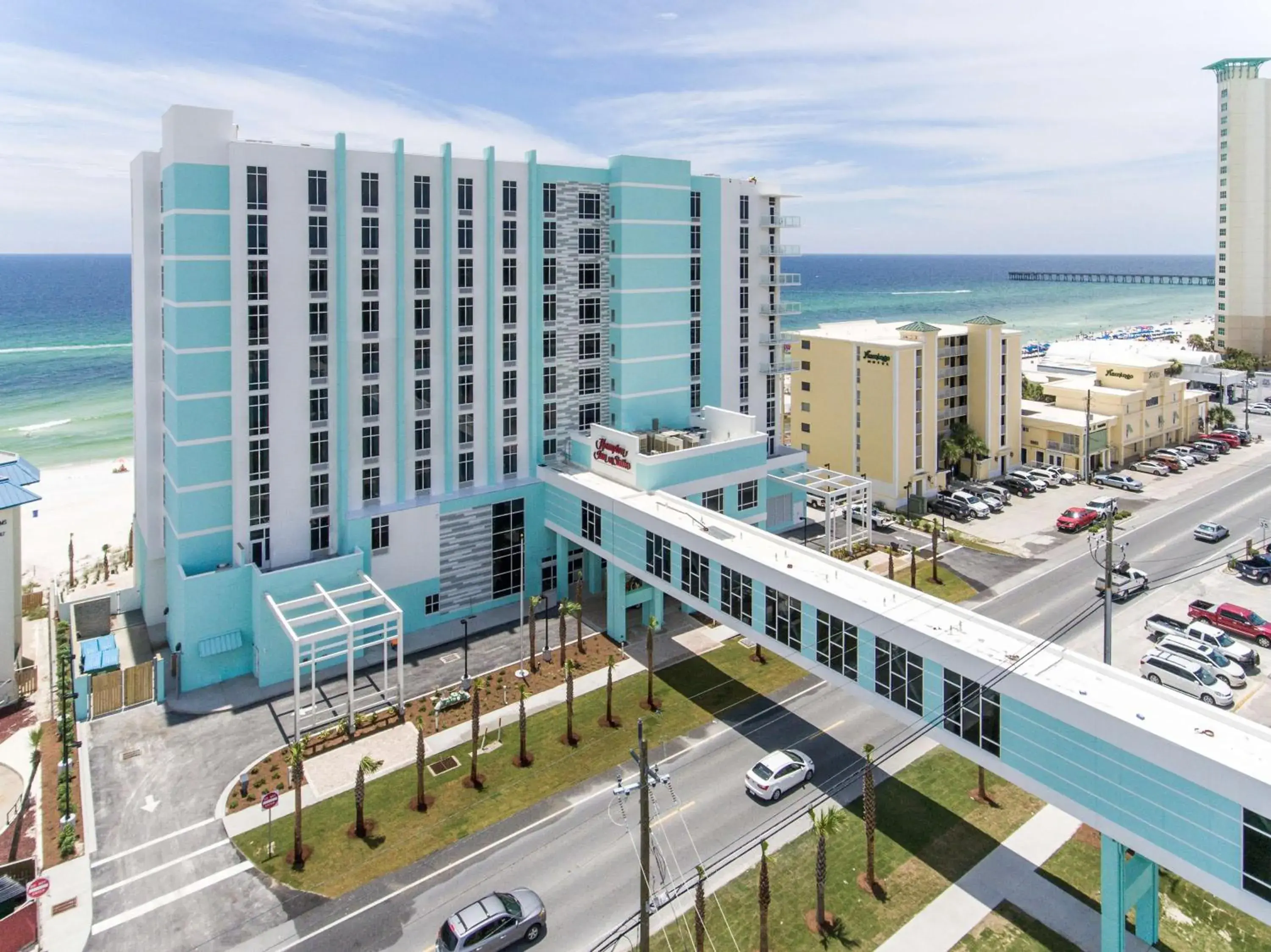 Property building in Hampton Inn & Suites Panama City Beach-Beachfront Property building in Hampton Inn & Suites Panama City Beach-Beachfront
