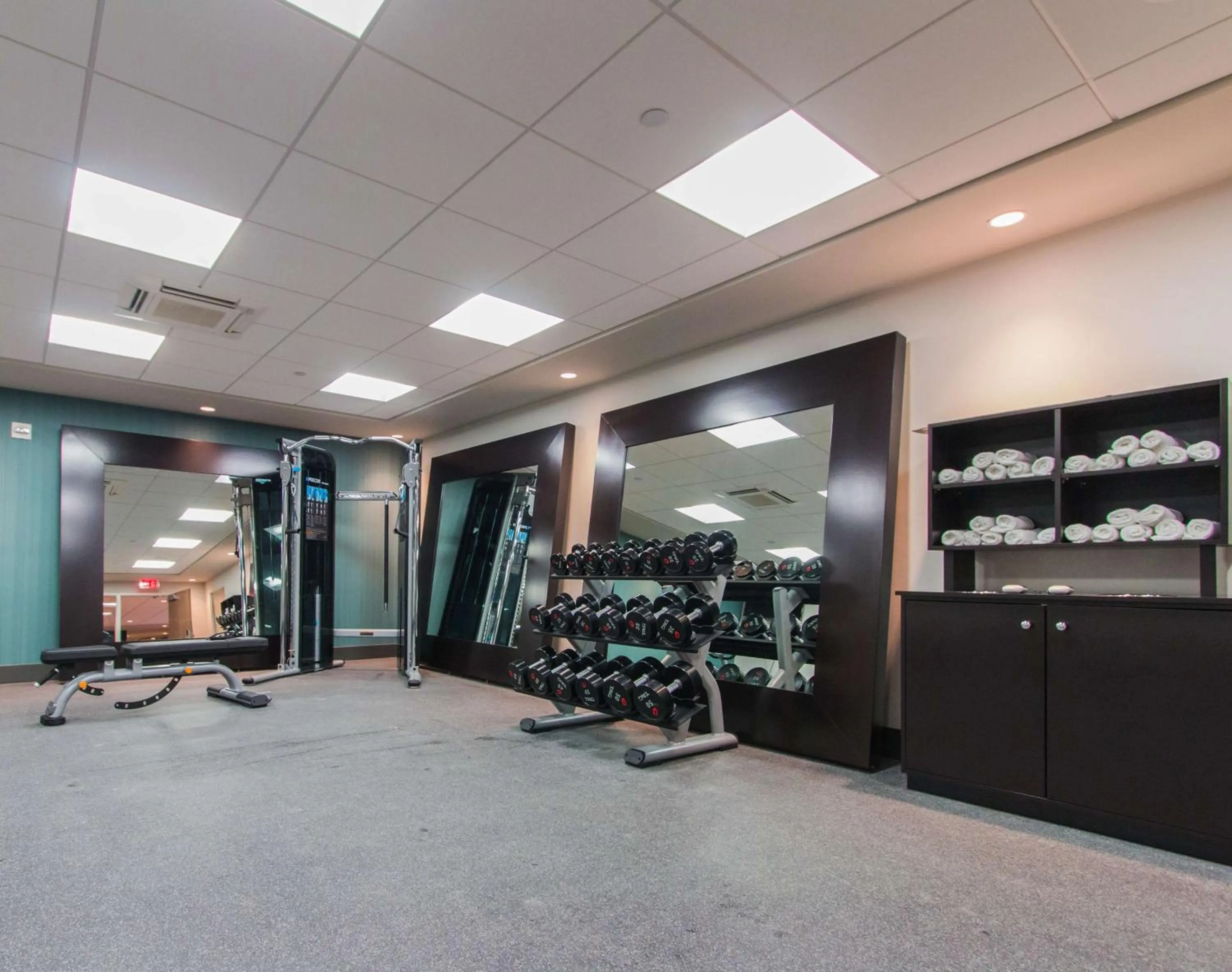 Fitness centre/facilities in Hampton Inn & Suites Panama City Beach-Beachfront
