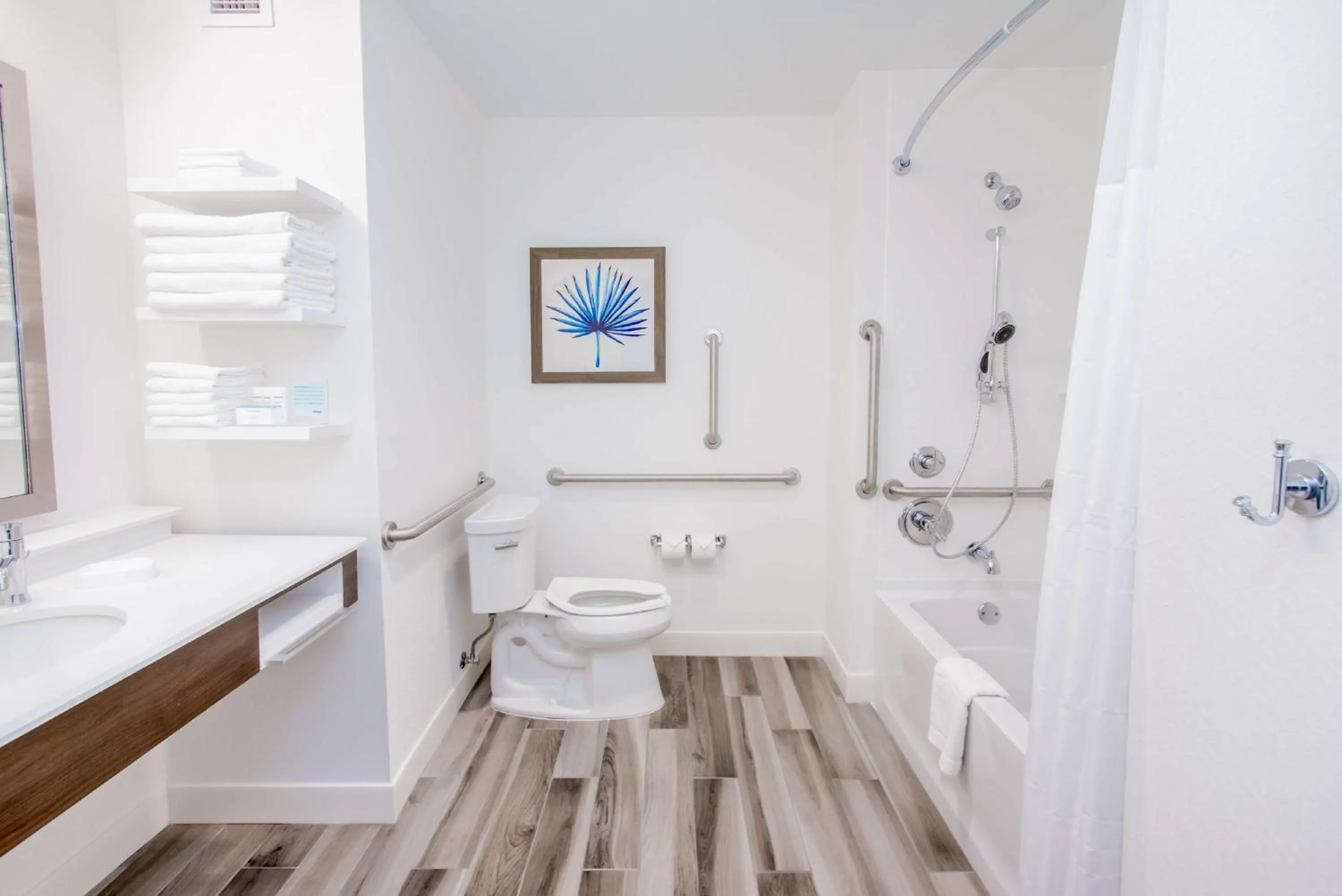 Bathroom in Hampton Inn & Suites Panama City Beach-Beachfront