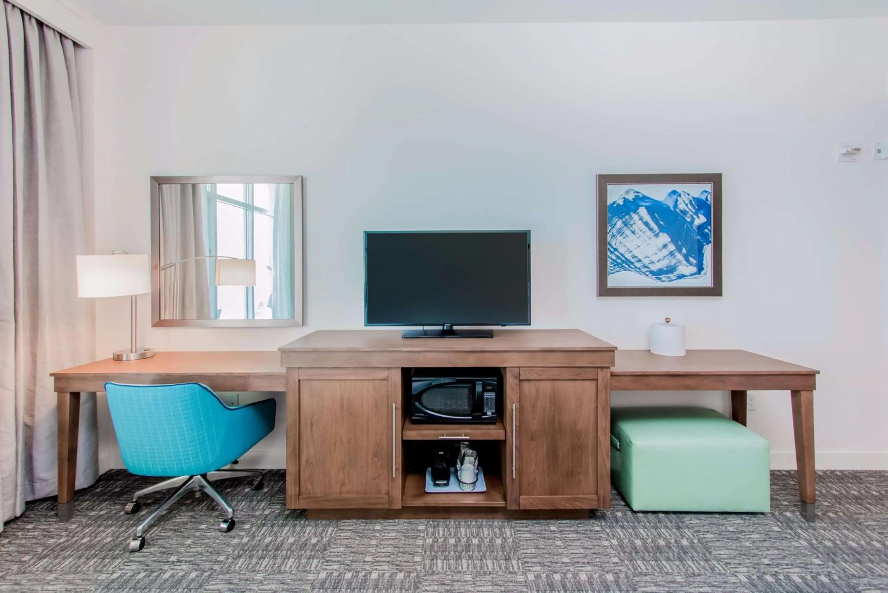 Bedroom in Hampton Inn & Suites Panama City Beach-Beachfront