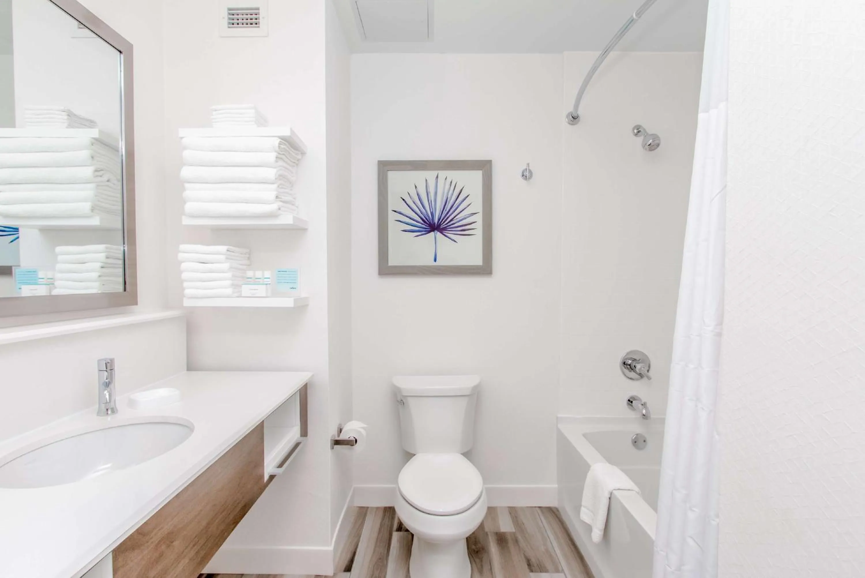 Bathroom in Hampton Inn & Suites Panama City Beach-Beachfront