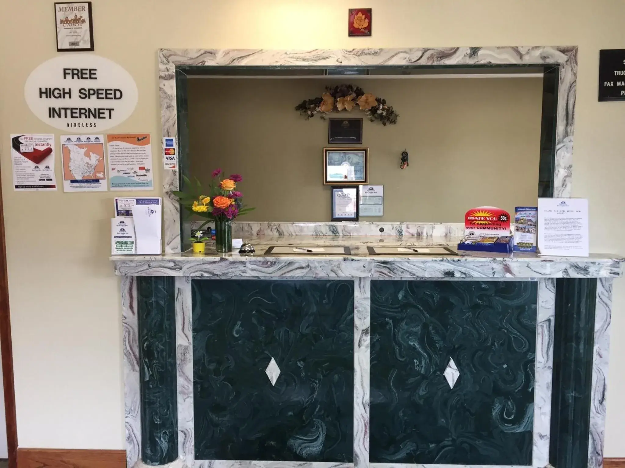 Lobby or reception in Americas Best Value Inn Cabot Lobby or reception in Americas Best Value Inn Cabot