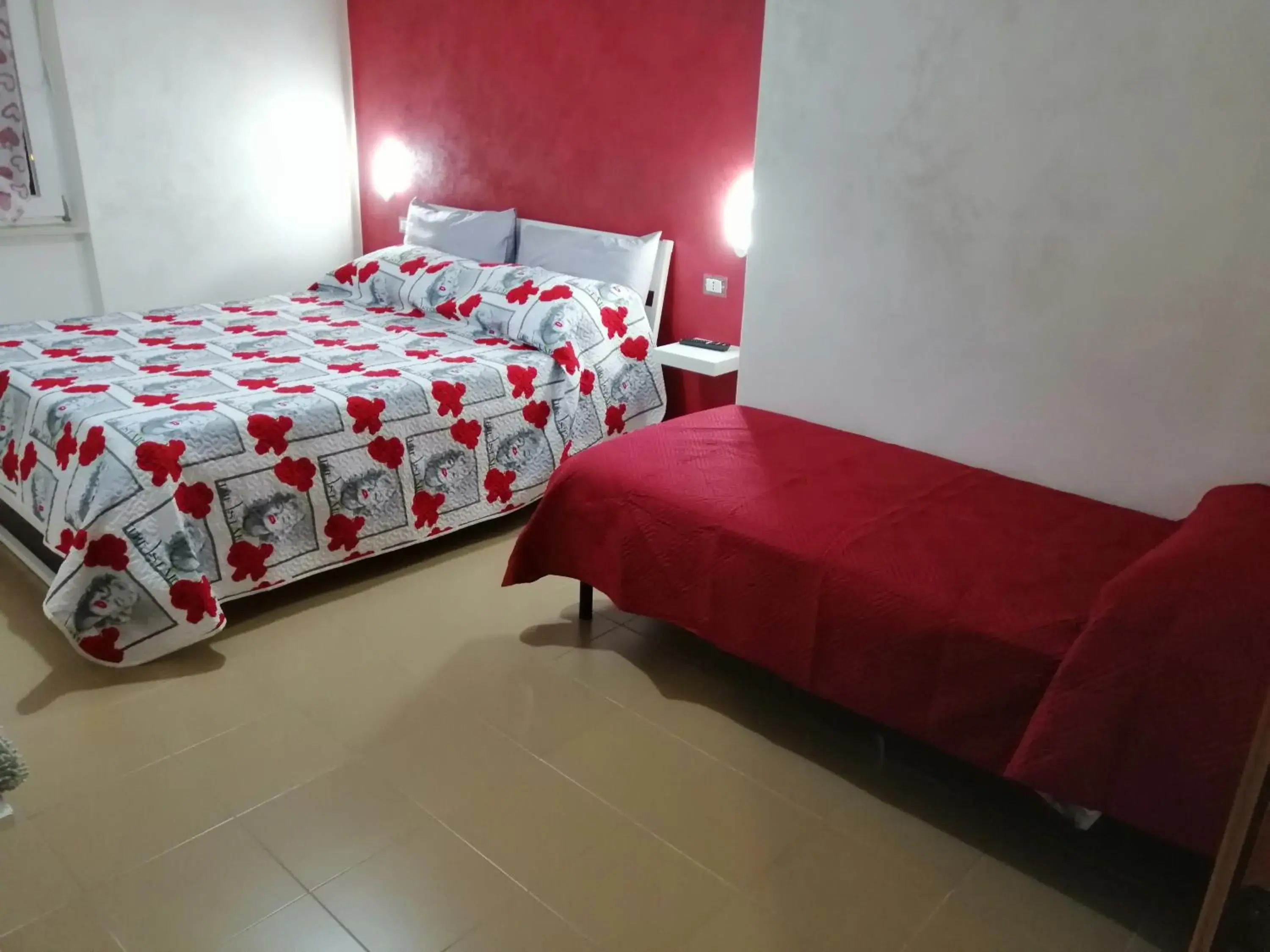 Quadruple Room with Private External Bathroom in B&B Greta Quadruple Room with Private External Bathroom in B&B Greta