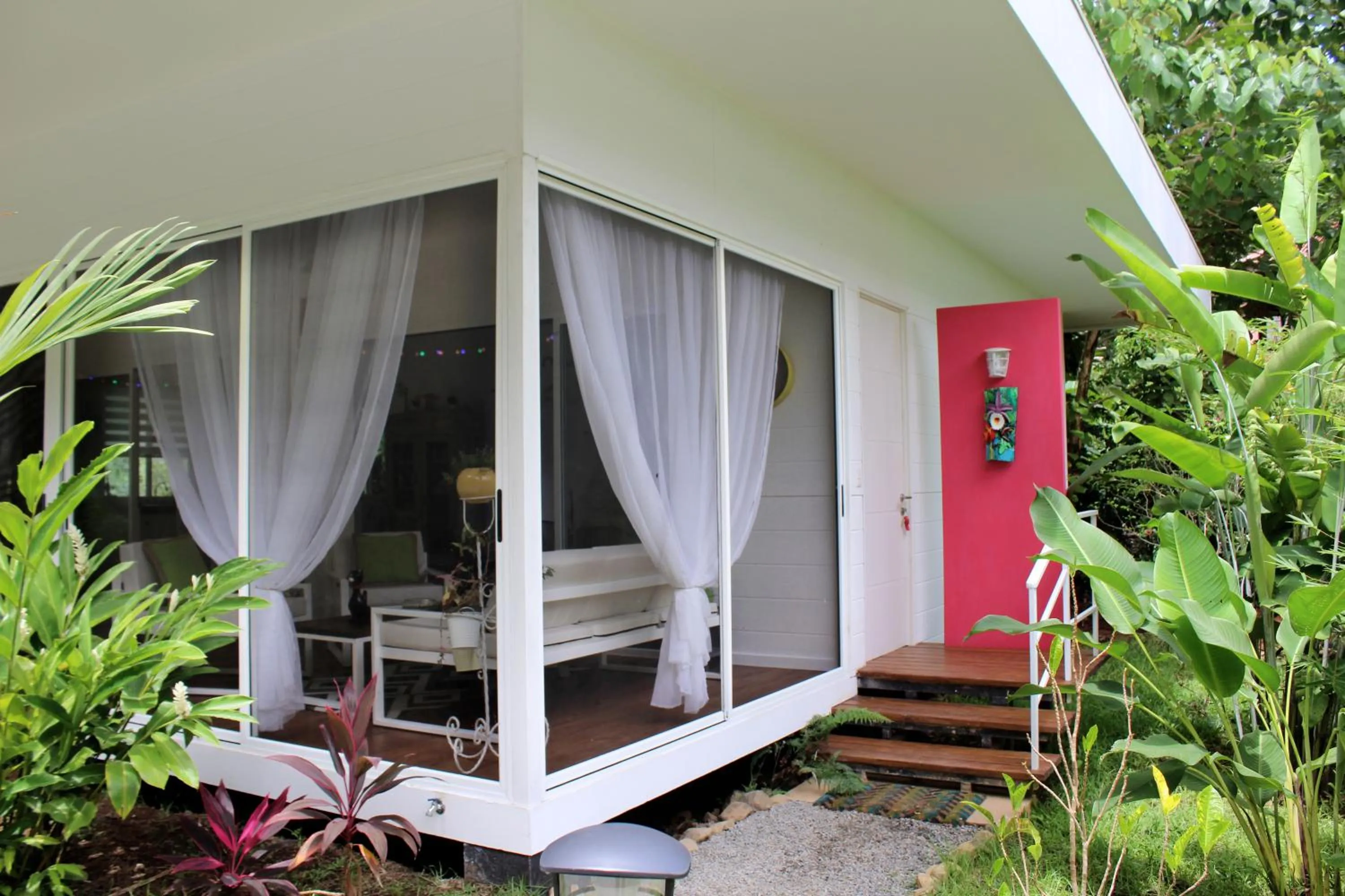 Facade/entrance in Ojochal Gardens