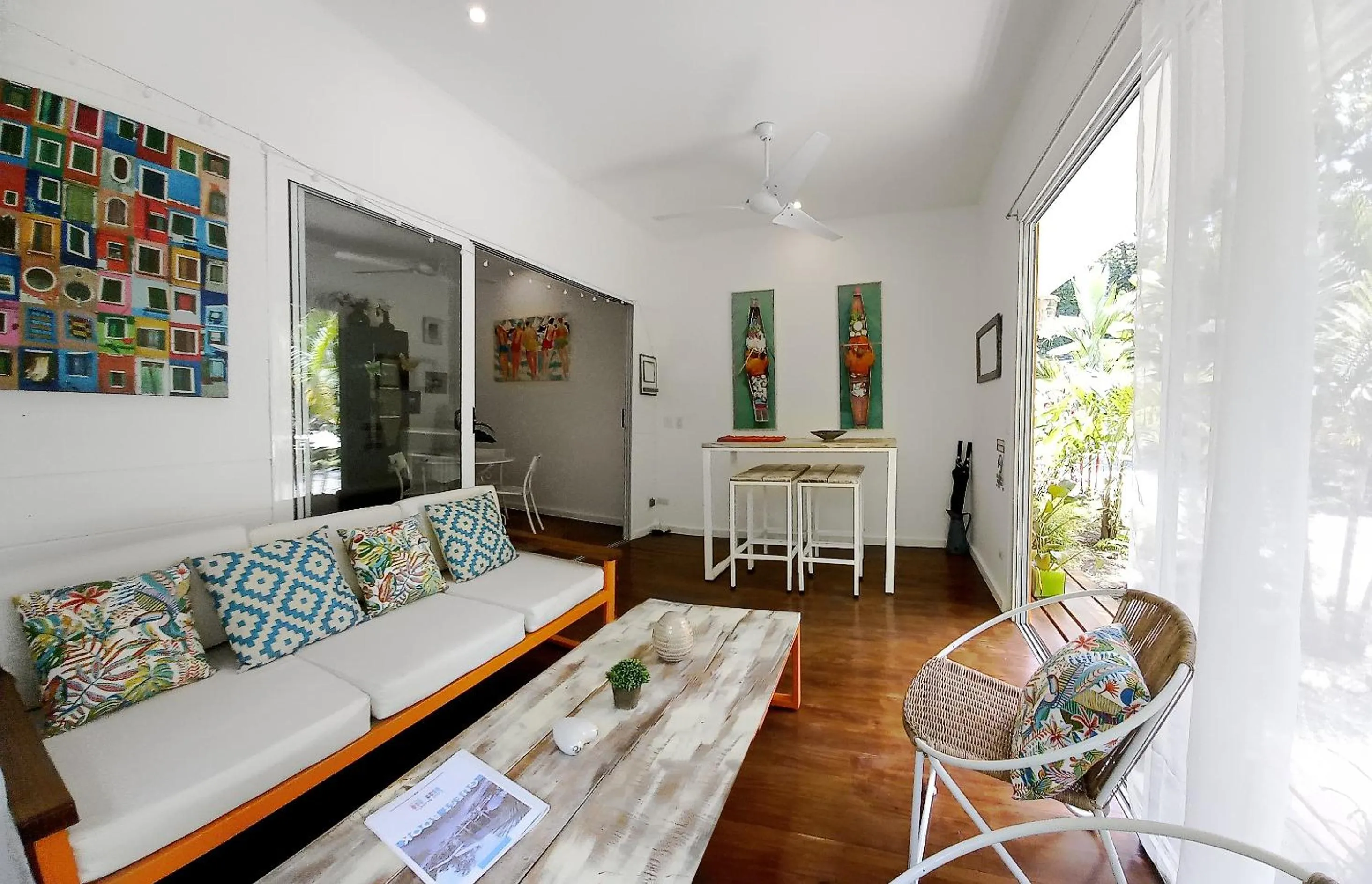 Living room in Ojochal Gardens