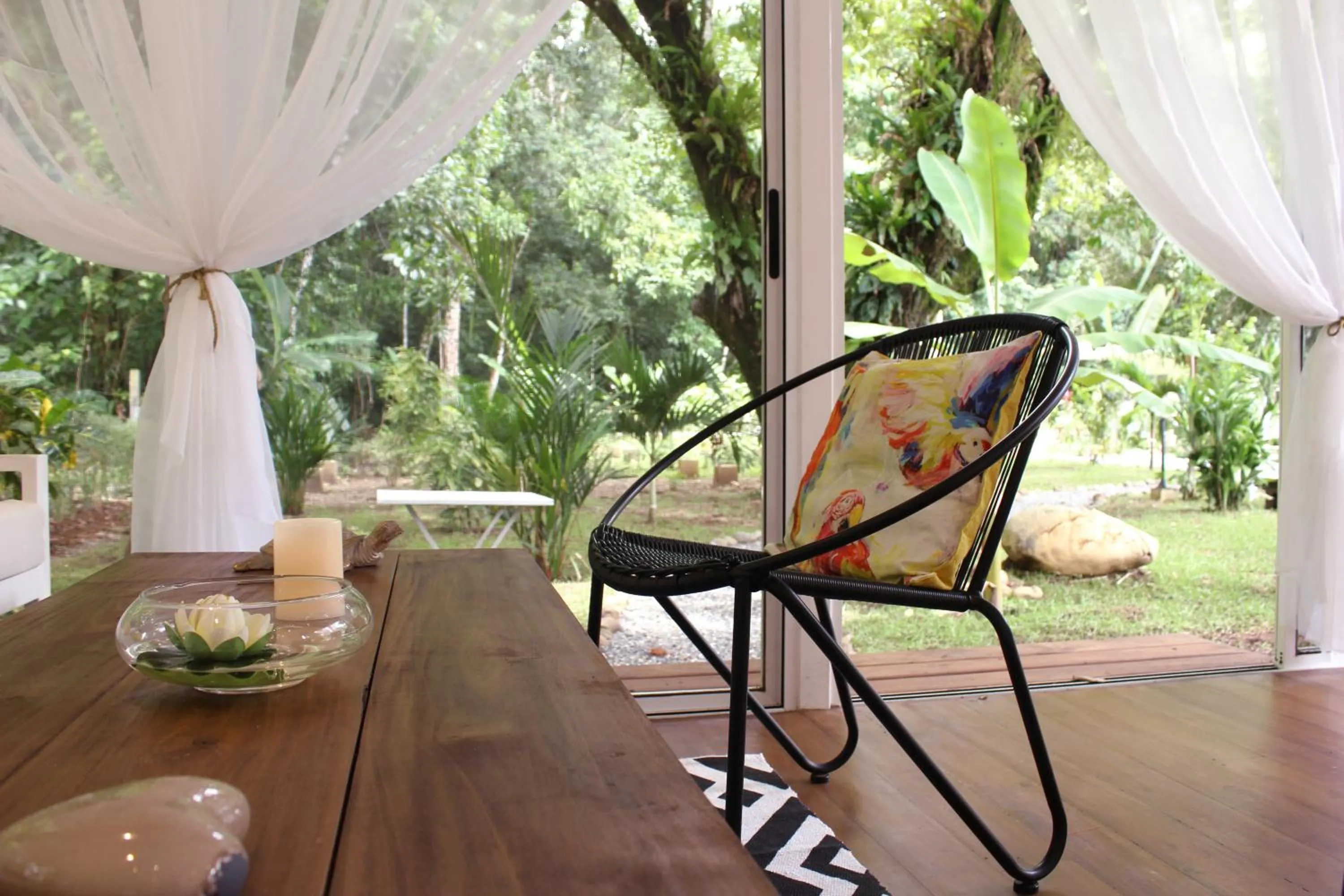 Living room in Ojochal Gardens