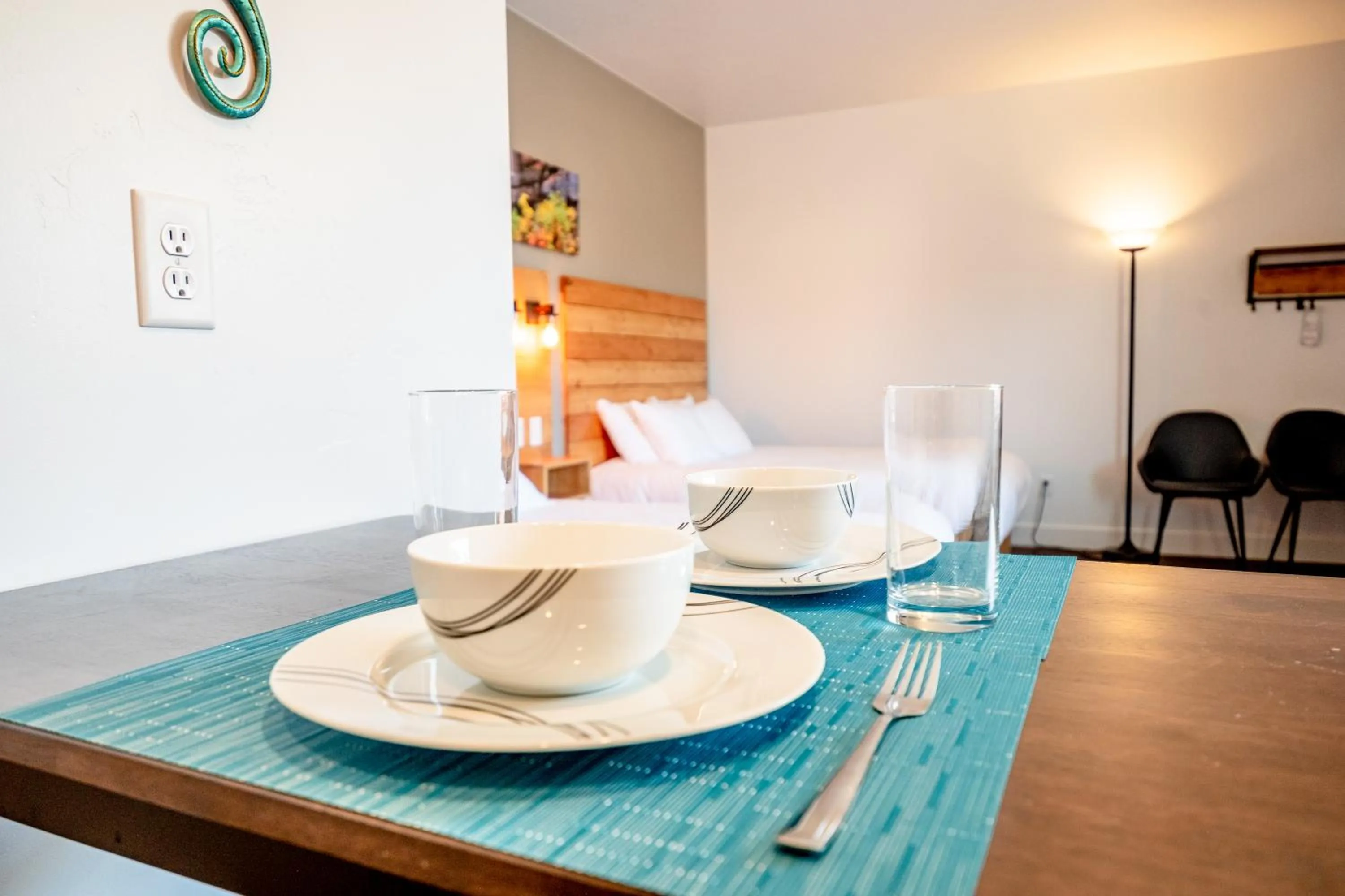 Dining area in Kanab Suites