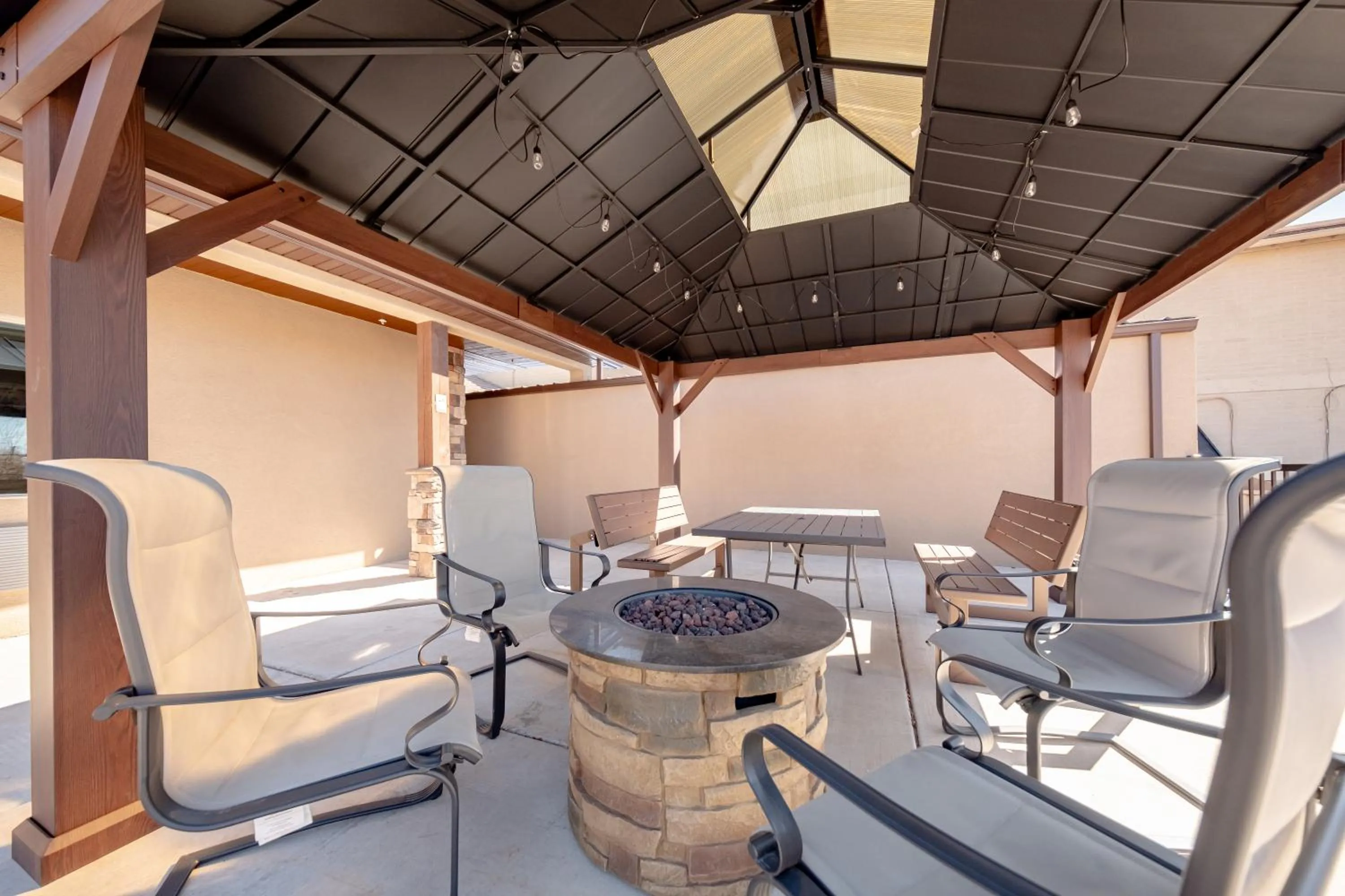 Patio in Kanab Suites