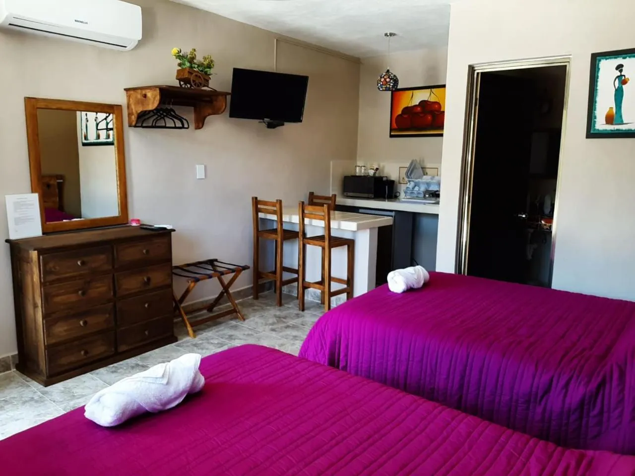 Bed in Holbox Isla Bonita