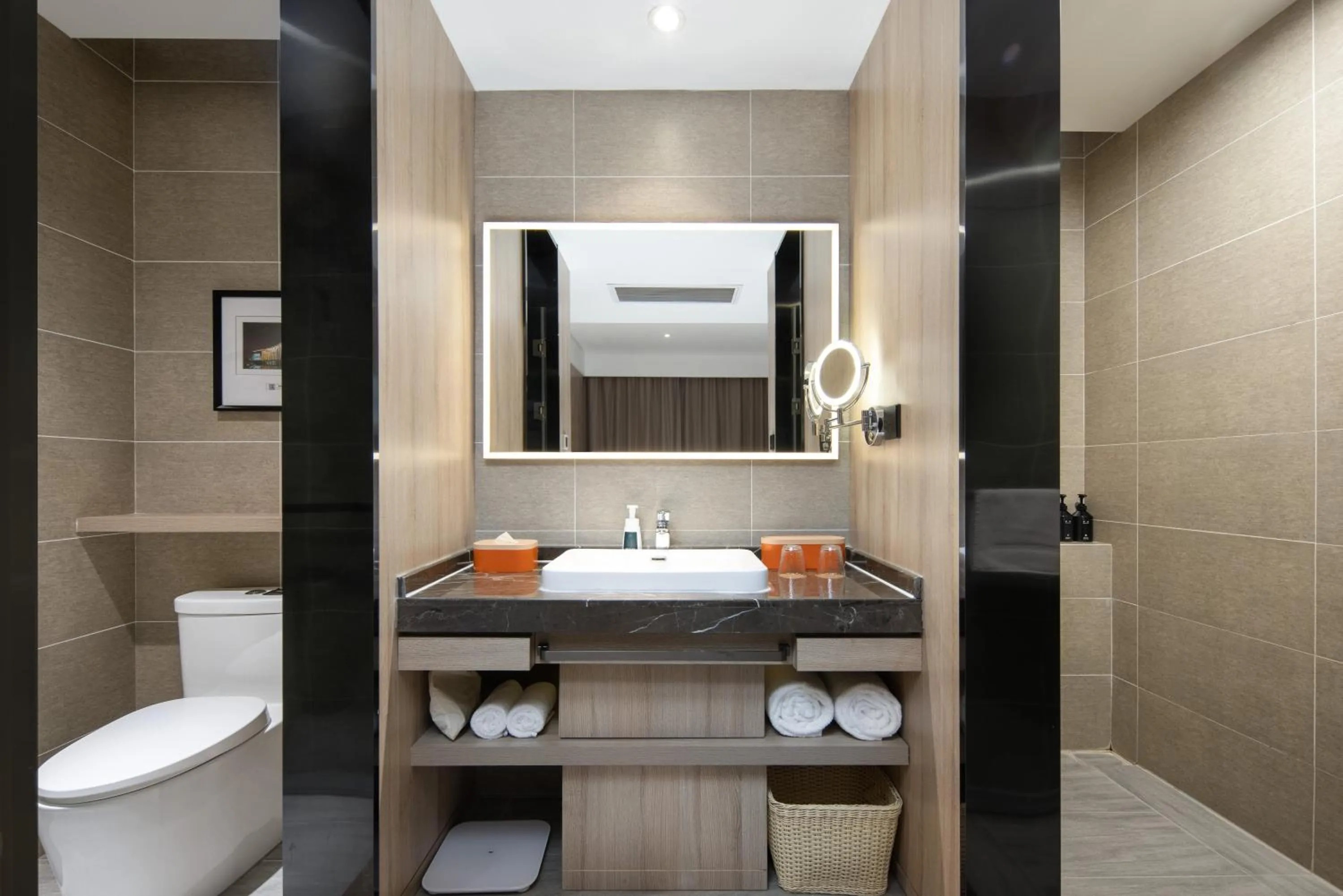 Bathroom in Atour Hotel Changzhou Dinosaur Park