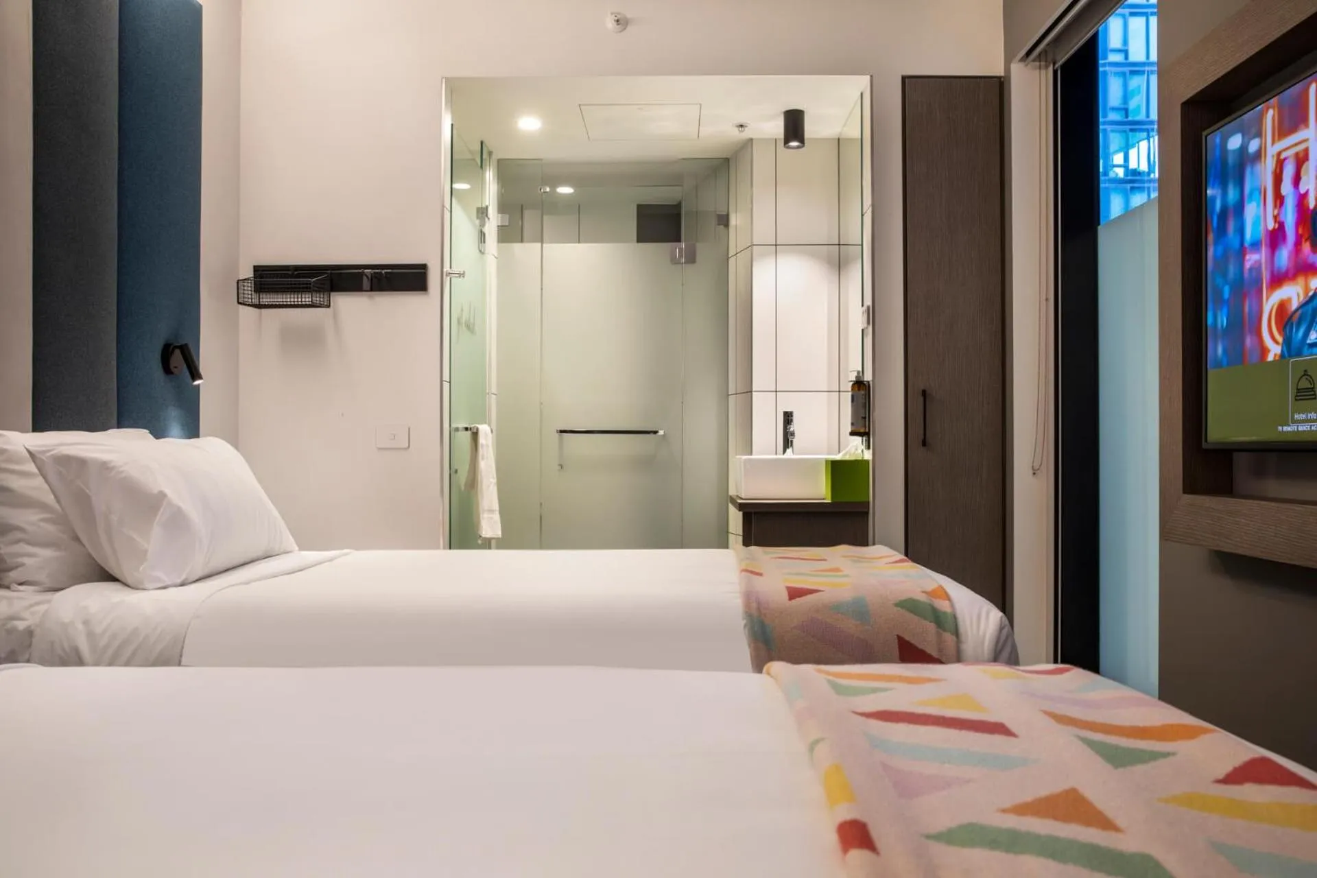 Bedroom in Ink Hotel Melbourne Southbank