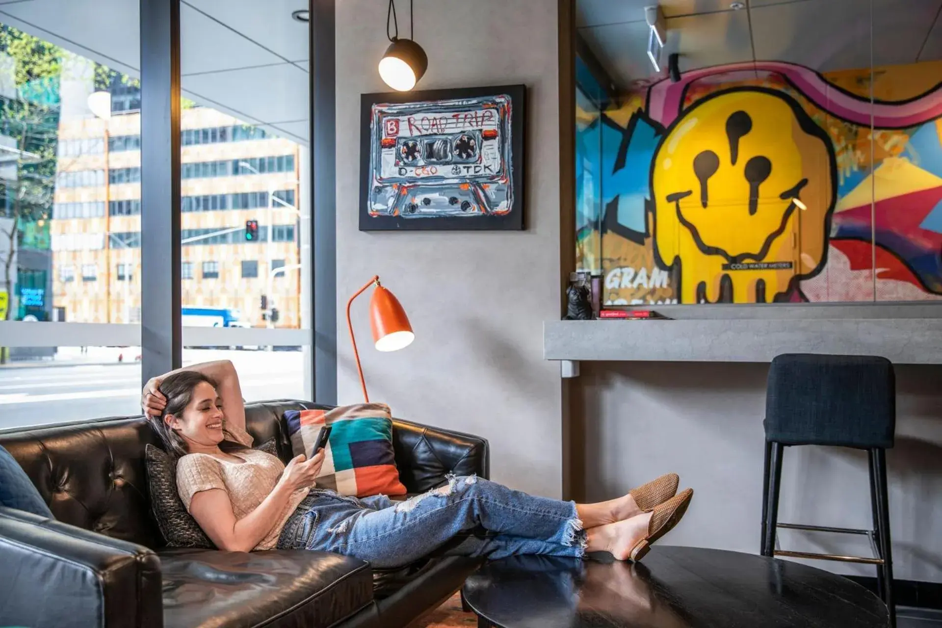 Lobby or reception in Ink Hotel Melbourne Southbank Lobby or reception in Ink Hotel Melbourne Southbank