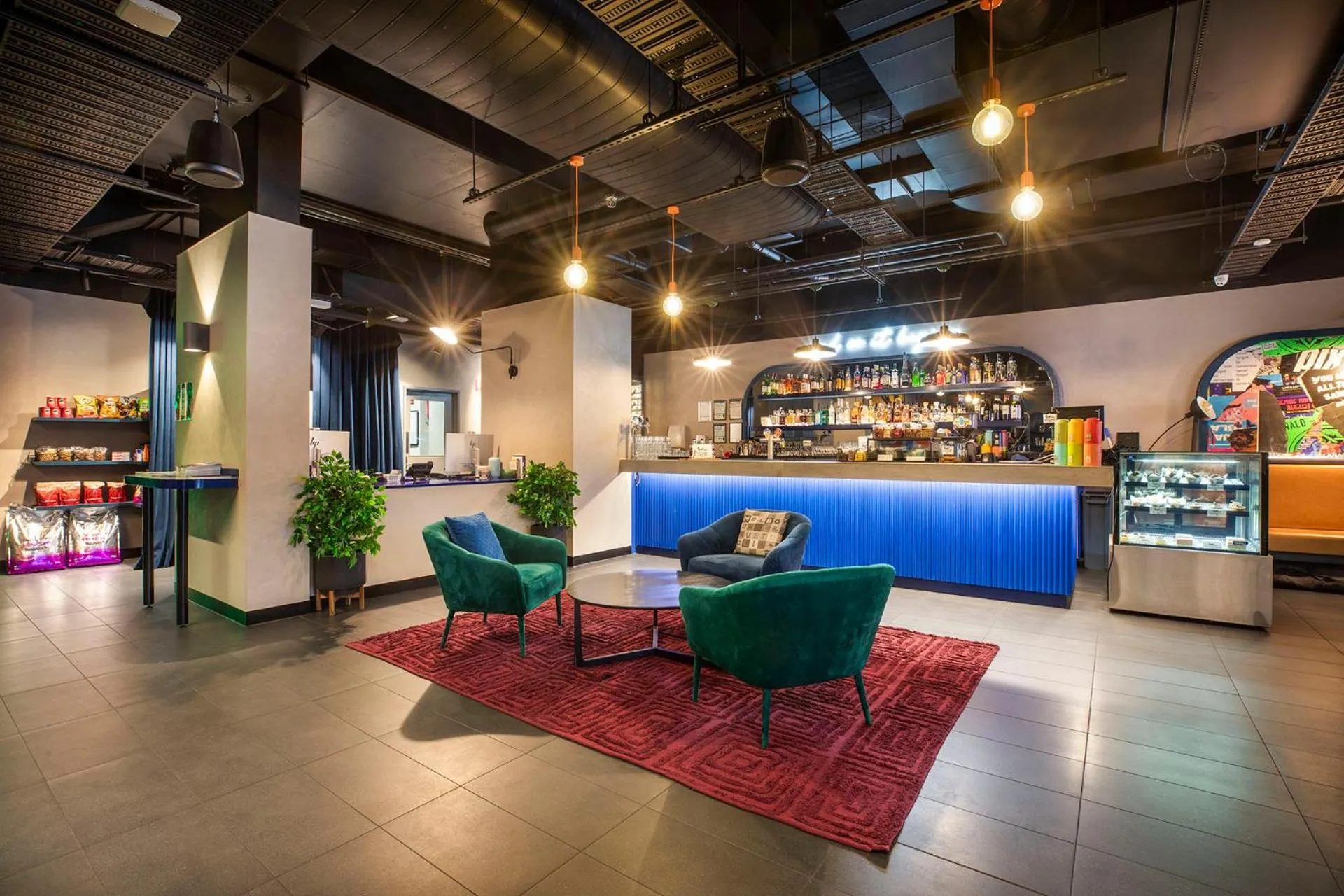 Lobby or reception in Ink Hotel Melbourne Southbank