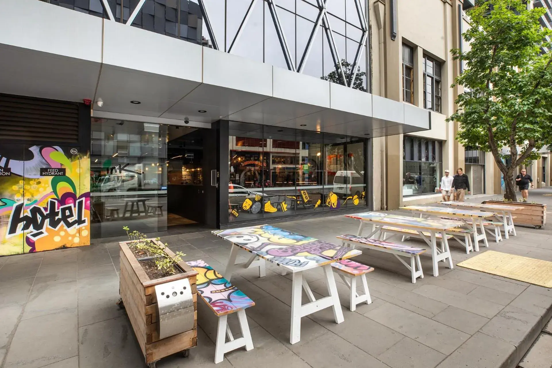 Property building in Ink Hotel Melbourne Southbank Property building in Ink Hotel Melbourne Southbank