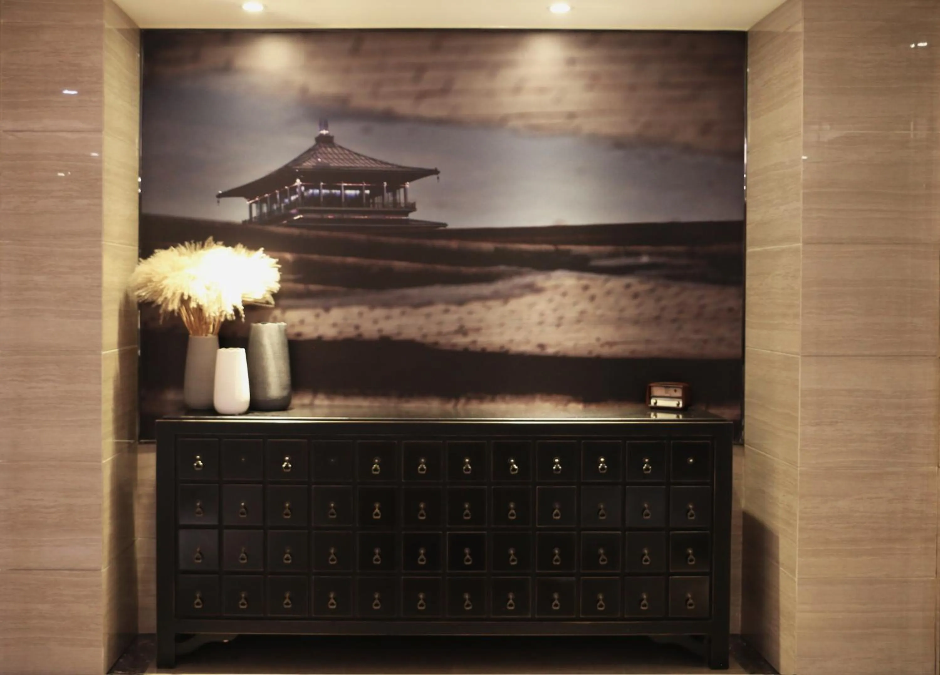 Decorative detail in Atour Hotel Xi'an (Wenjing Road, North 2nd Ring Road