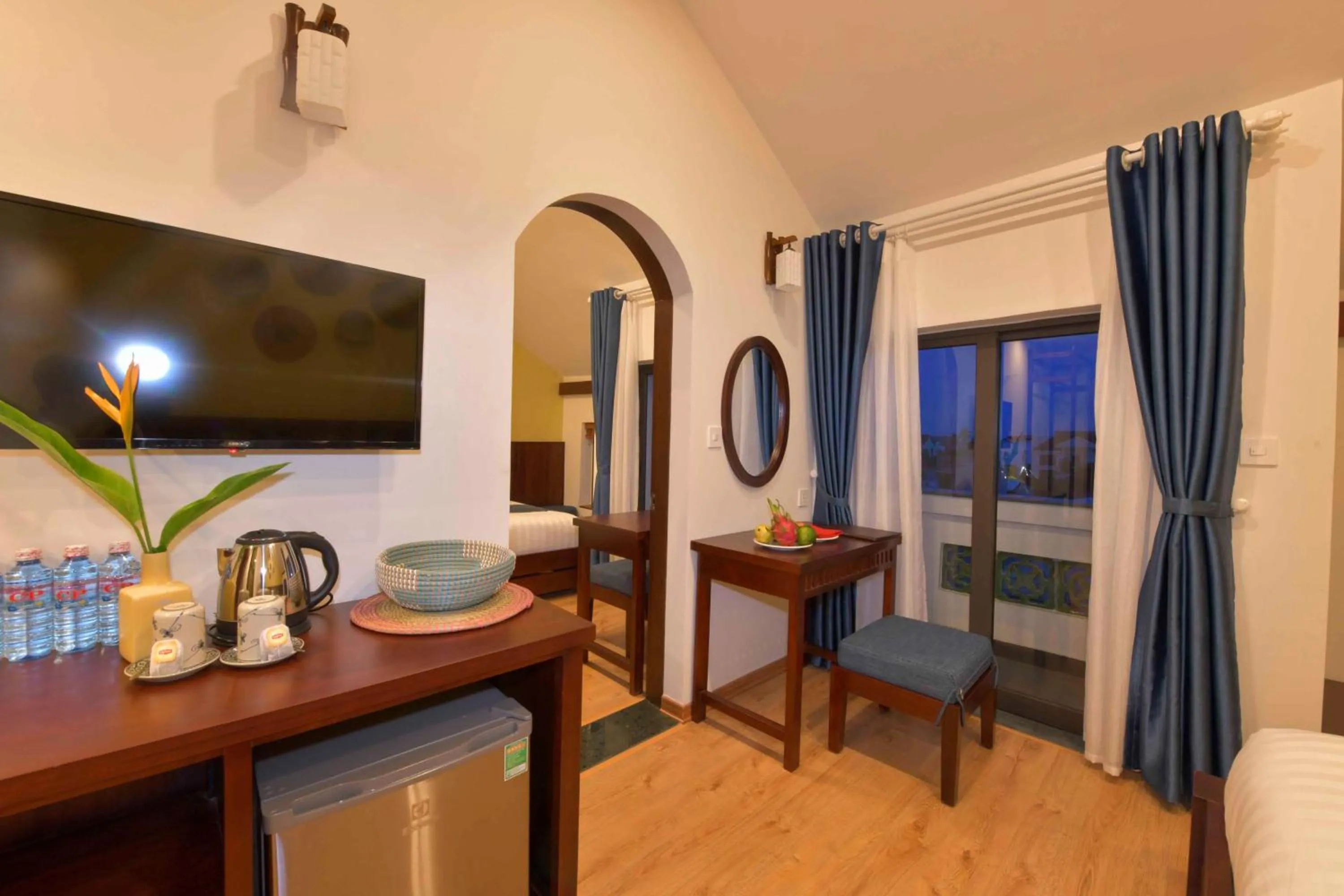 Communal lounge/ TV room in Saclo Villa and Hostel