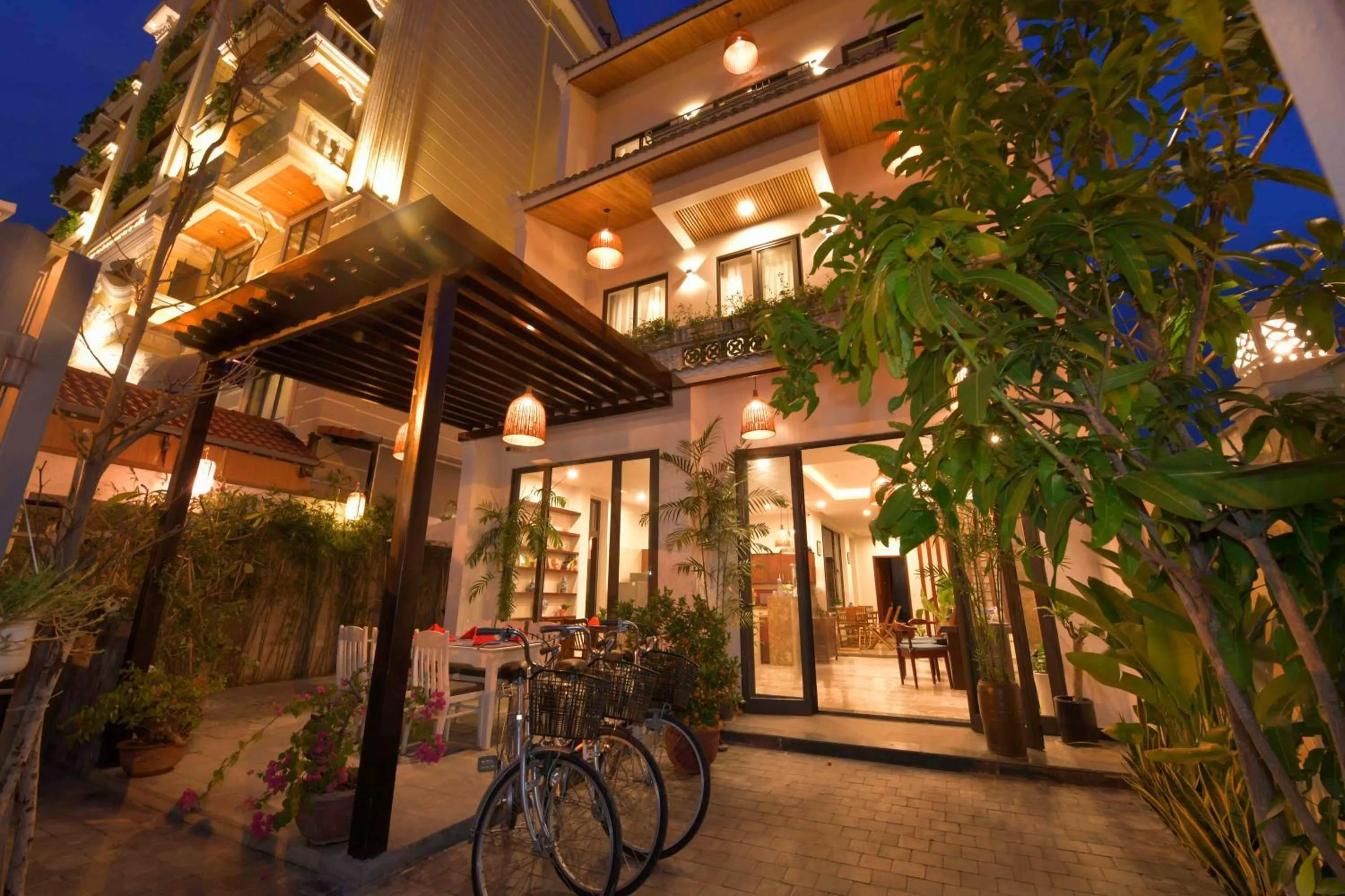 Property building in Saclo Villa and Hostel