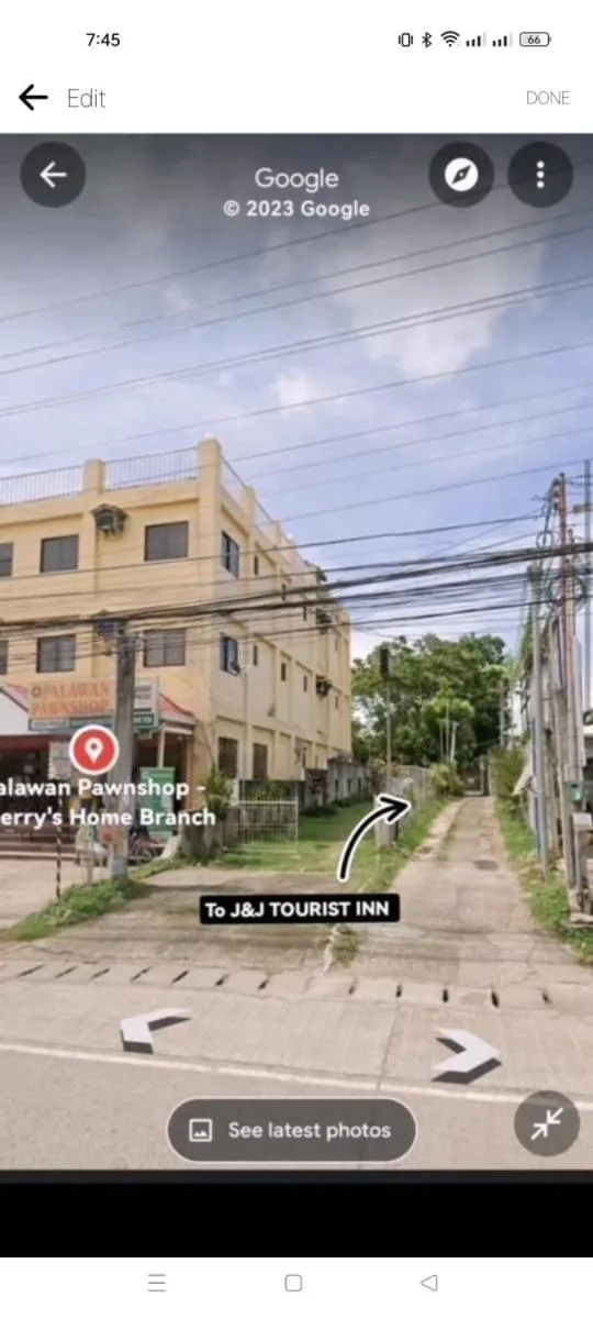 Street view in Alona J&J Tourist Inn