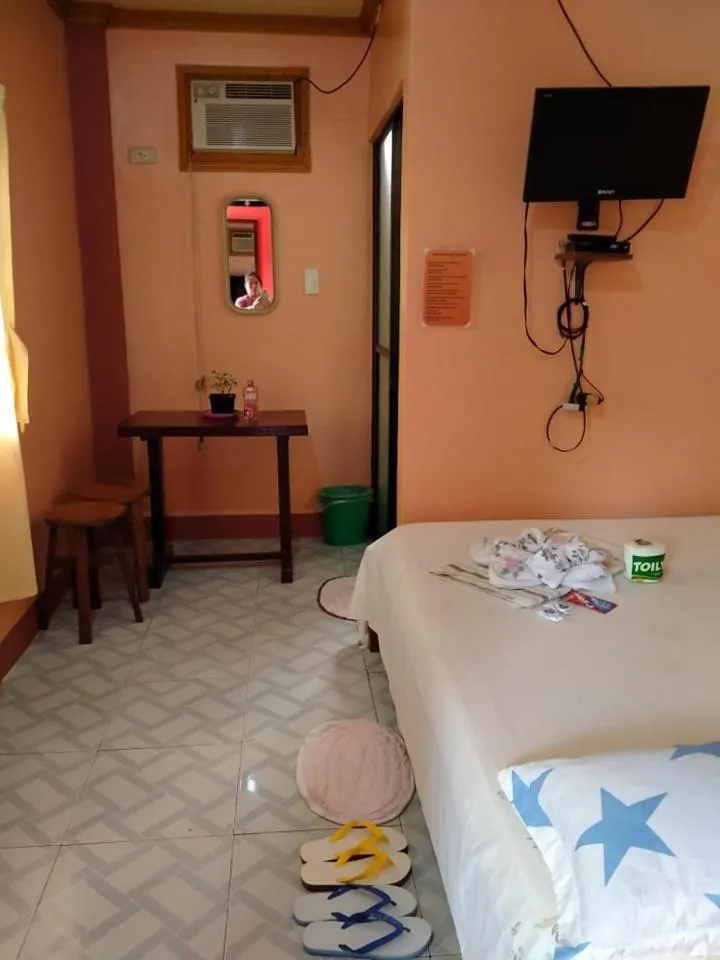 Bed in D'MESA Seacretlodge and Restaurant