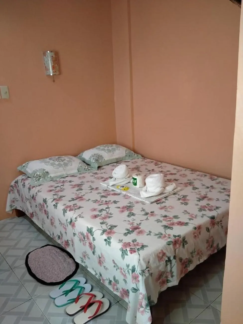 Bed in D'MESA Seacretlodge and Restaurant