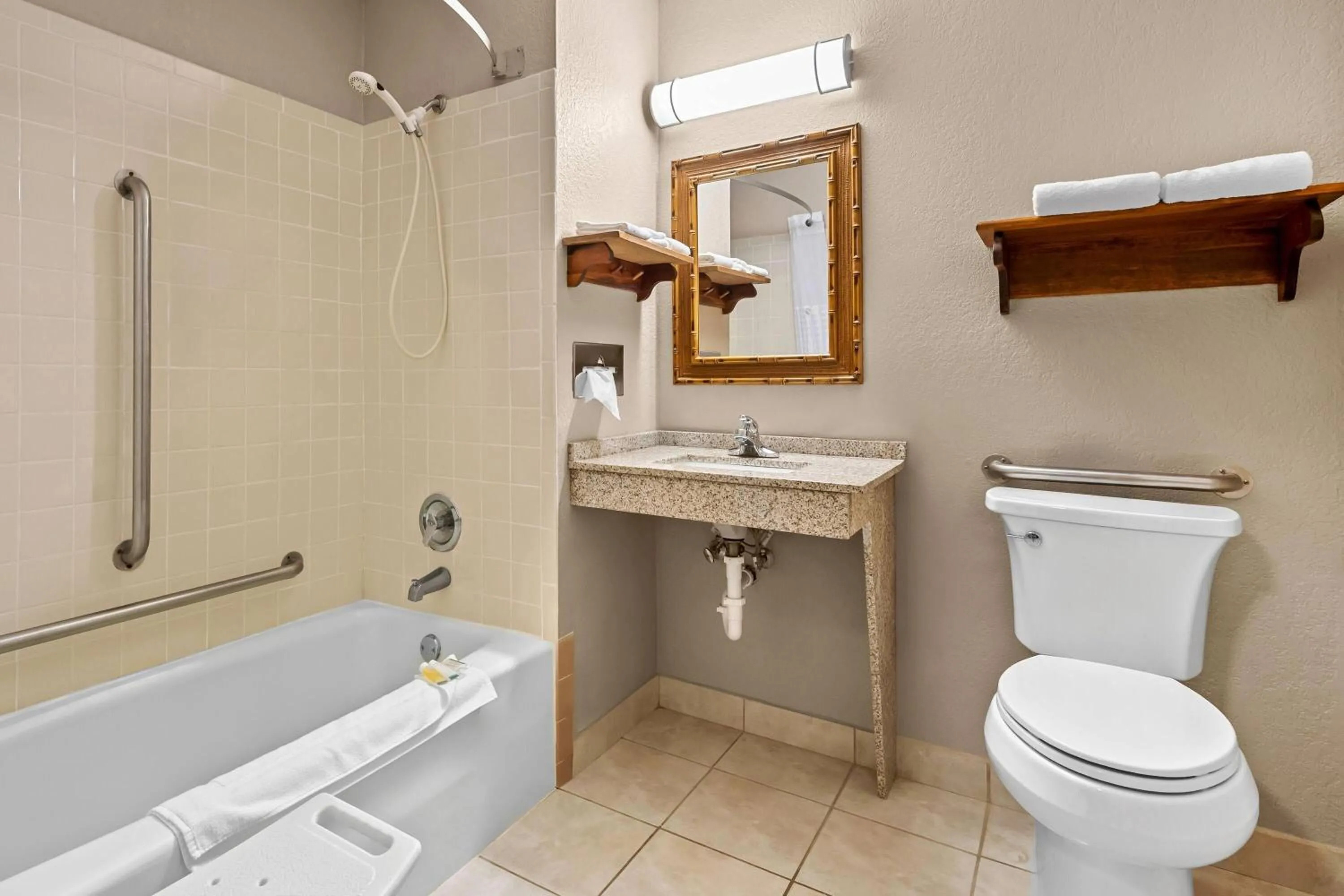 Bathroom in Super 8 by Wyndham Blue Earth