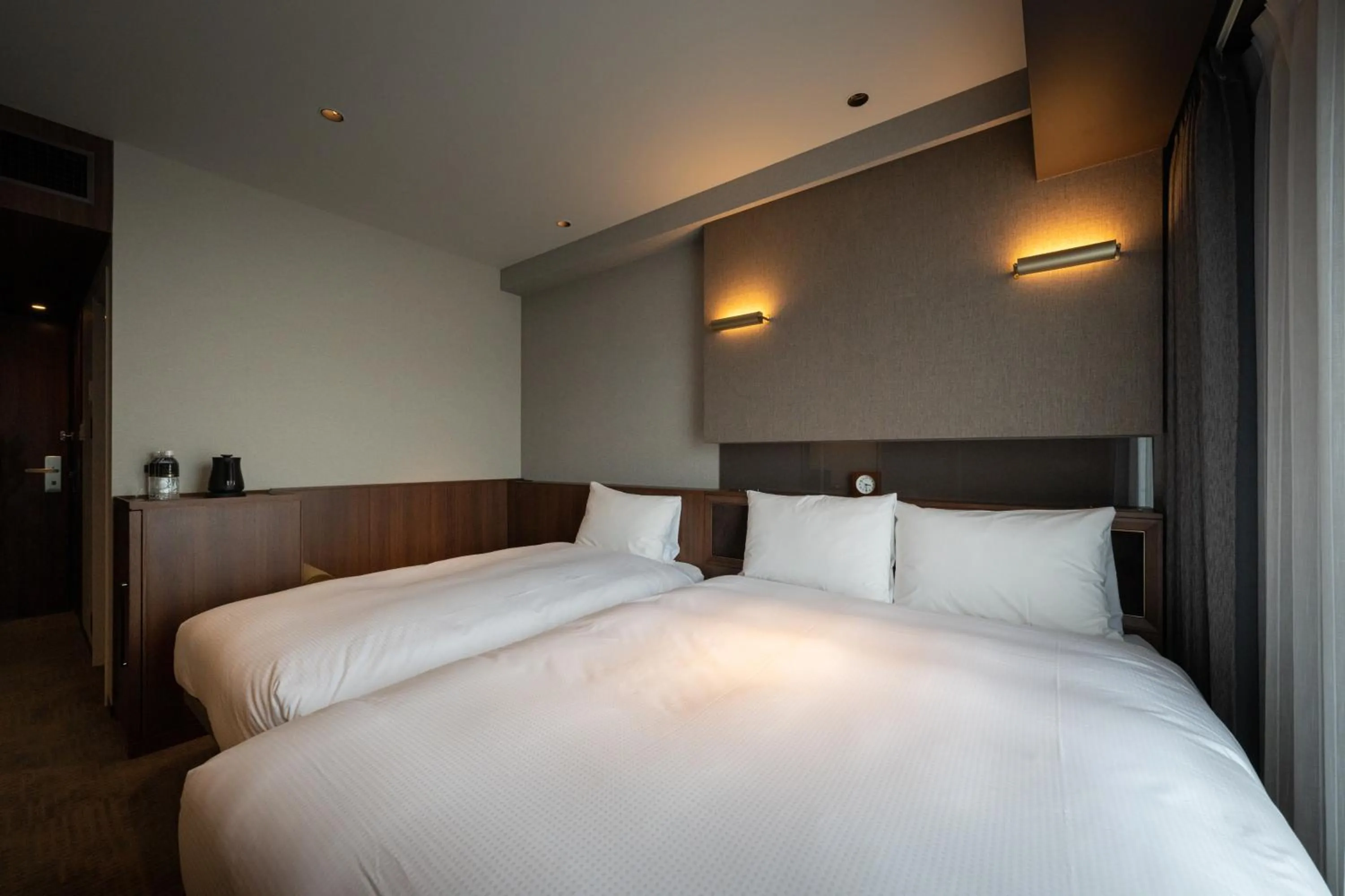 Bed in Hotel Trad Hakata