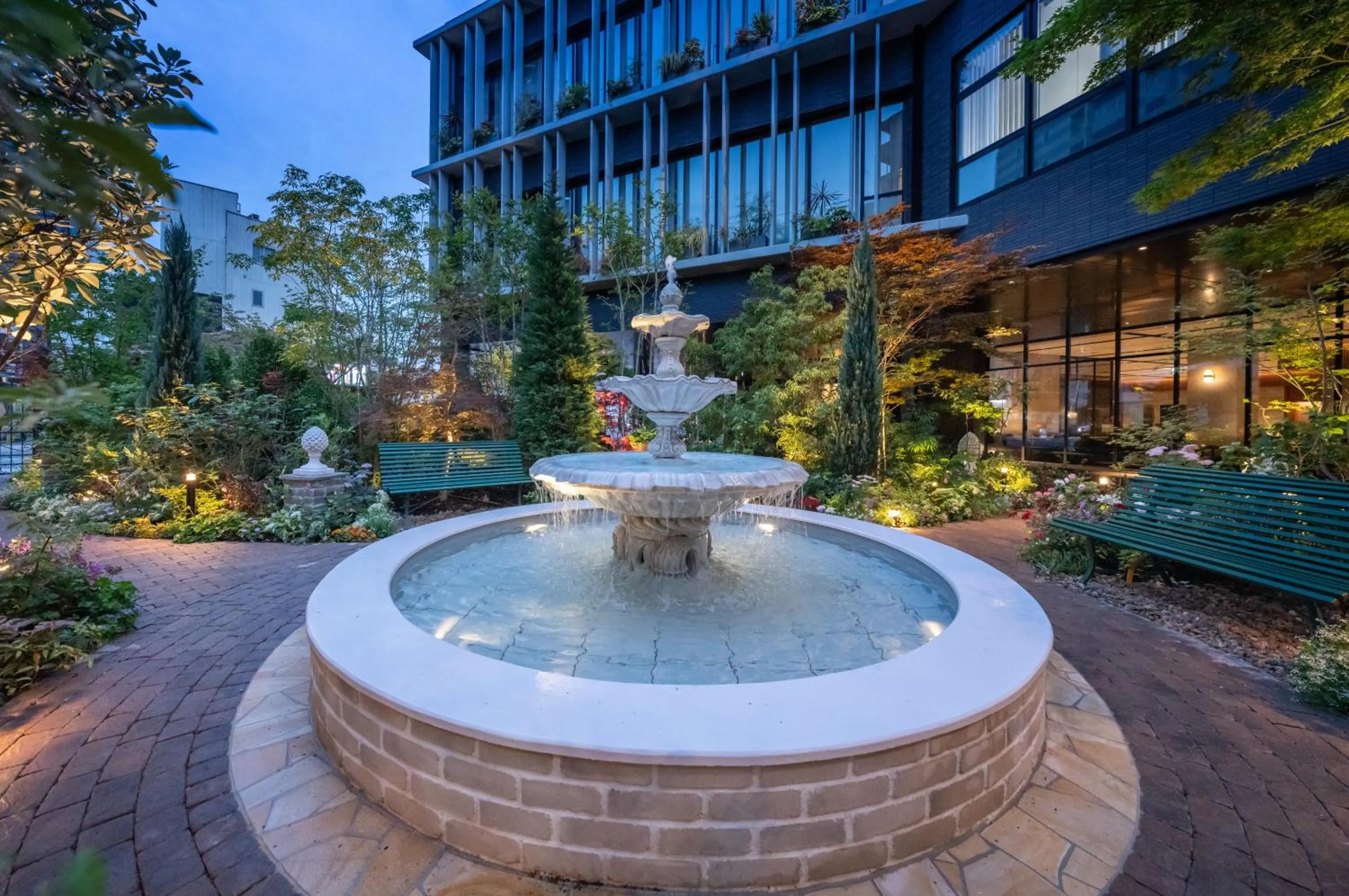 Garden in Hotel Trad Hakata