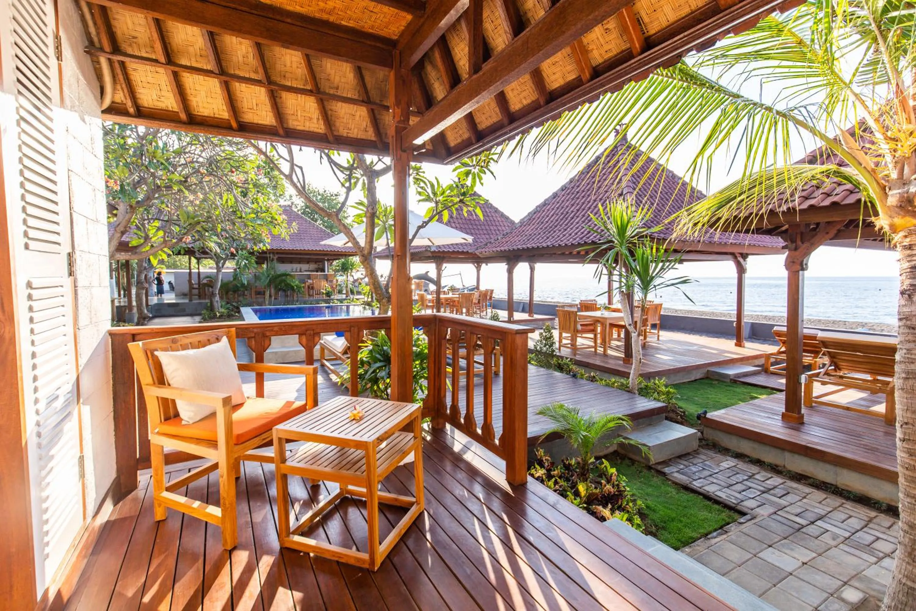 Garden in Nalika Beach Resort - Adults Only