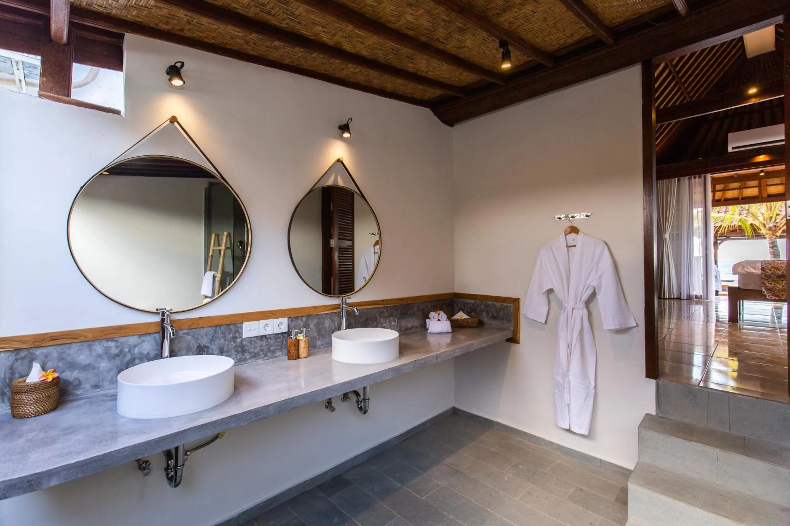 Bathroom in Nalika Beach Resort - Adults Only