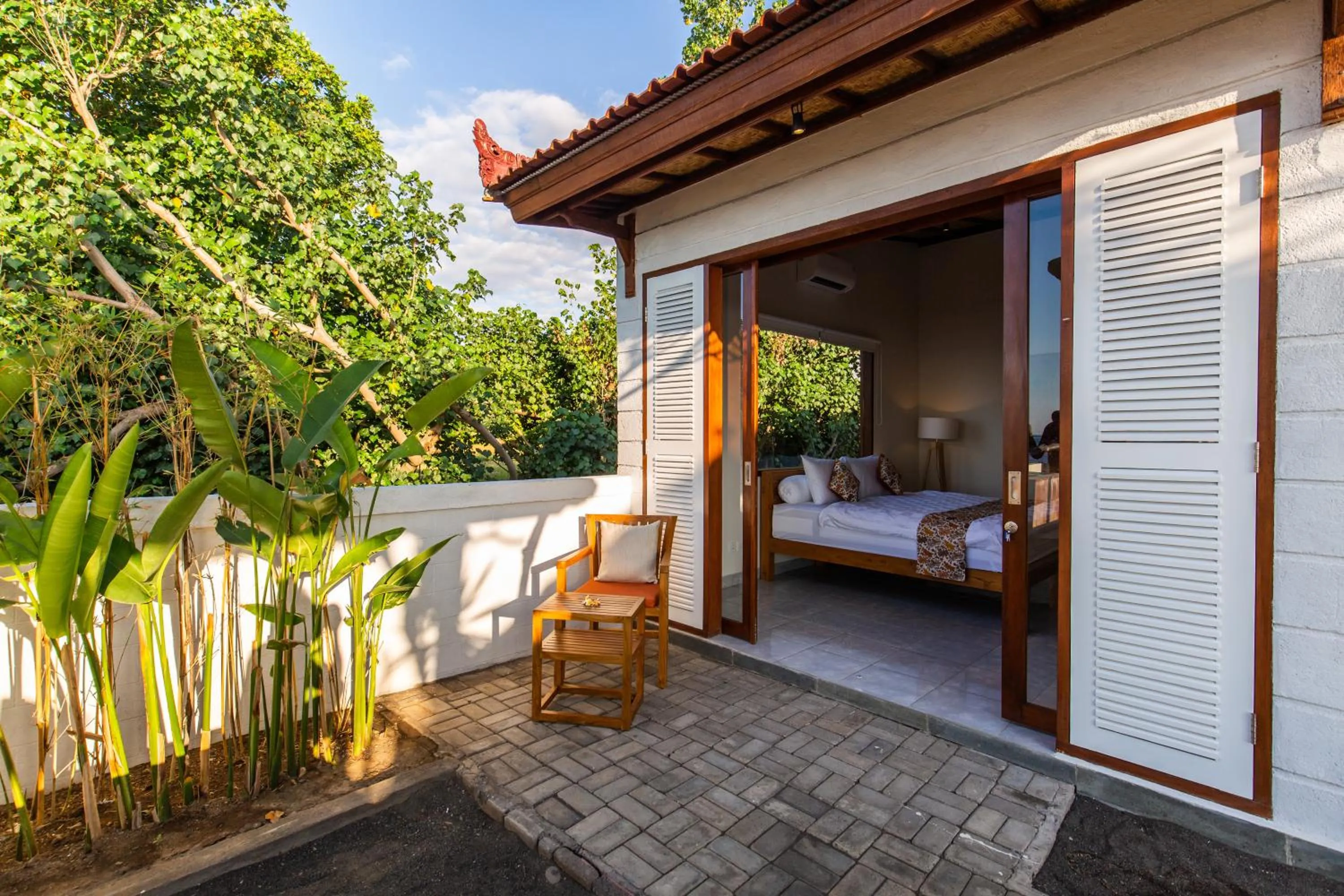 Patio in Nalika Beach Resort - Adults Only