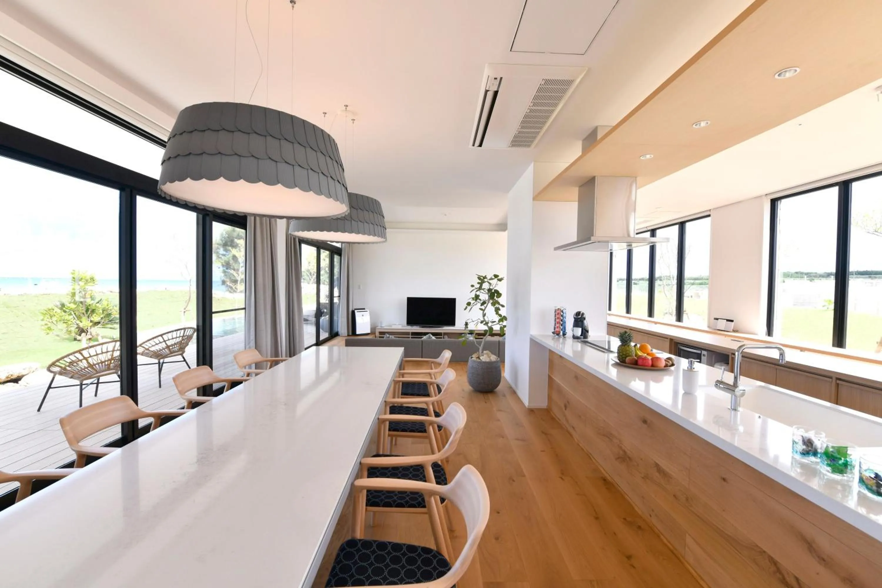 Dining area in Feliz Villa Suite Irabujima Sawada