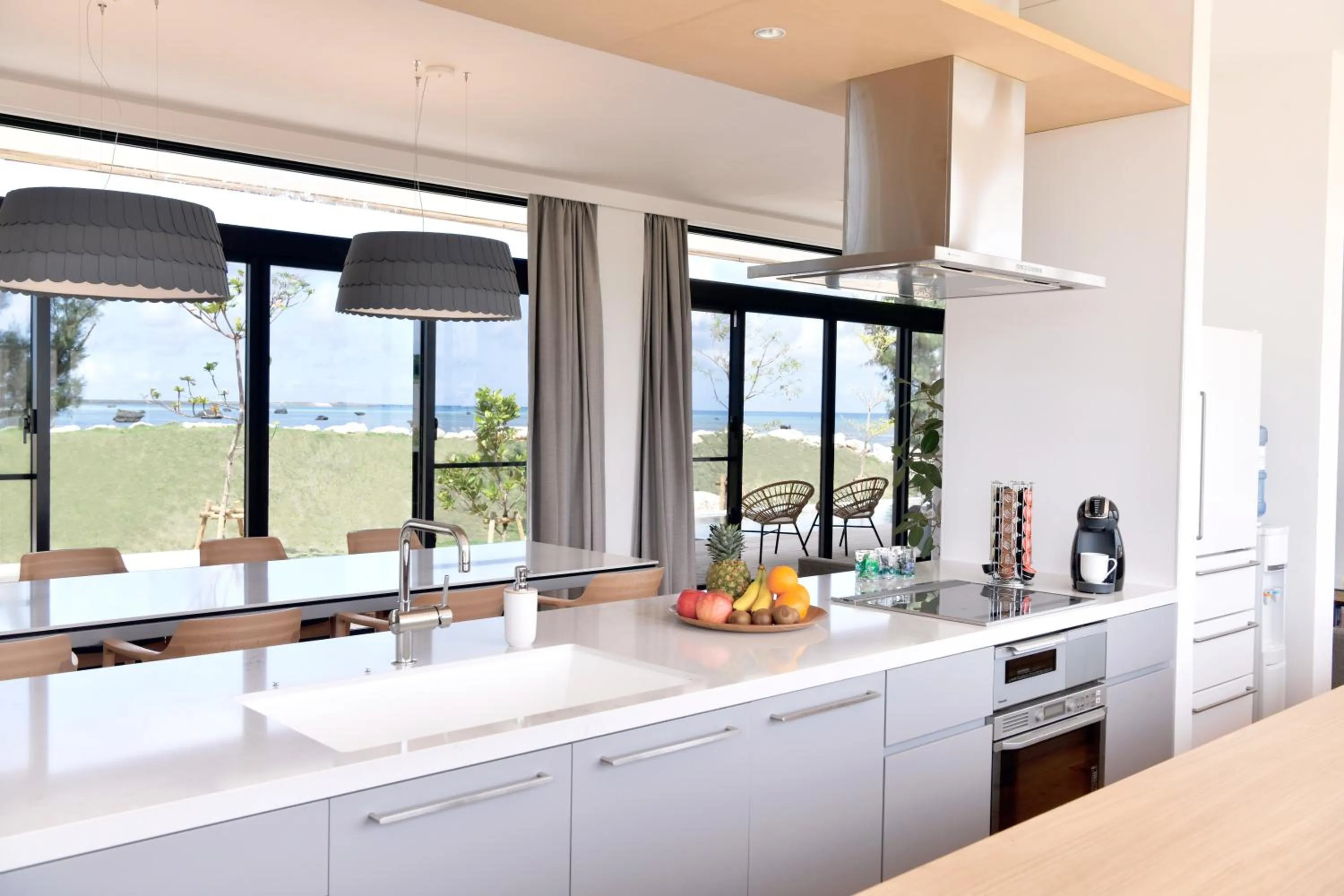 kitchen in Feliz Villa Suite Irabujima Sawada