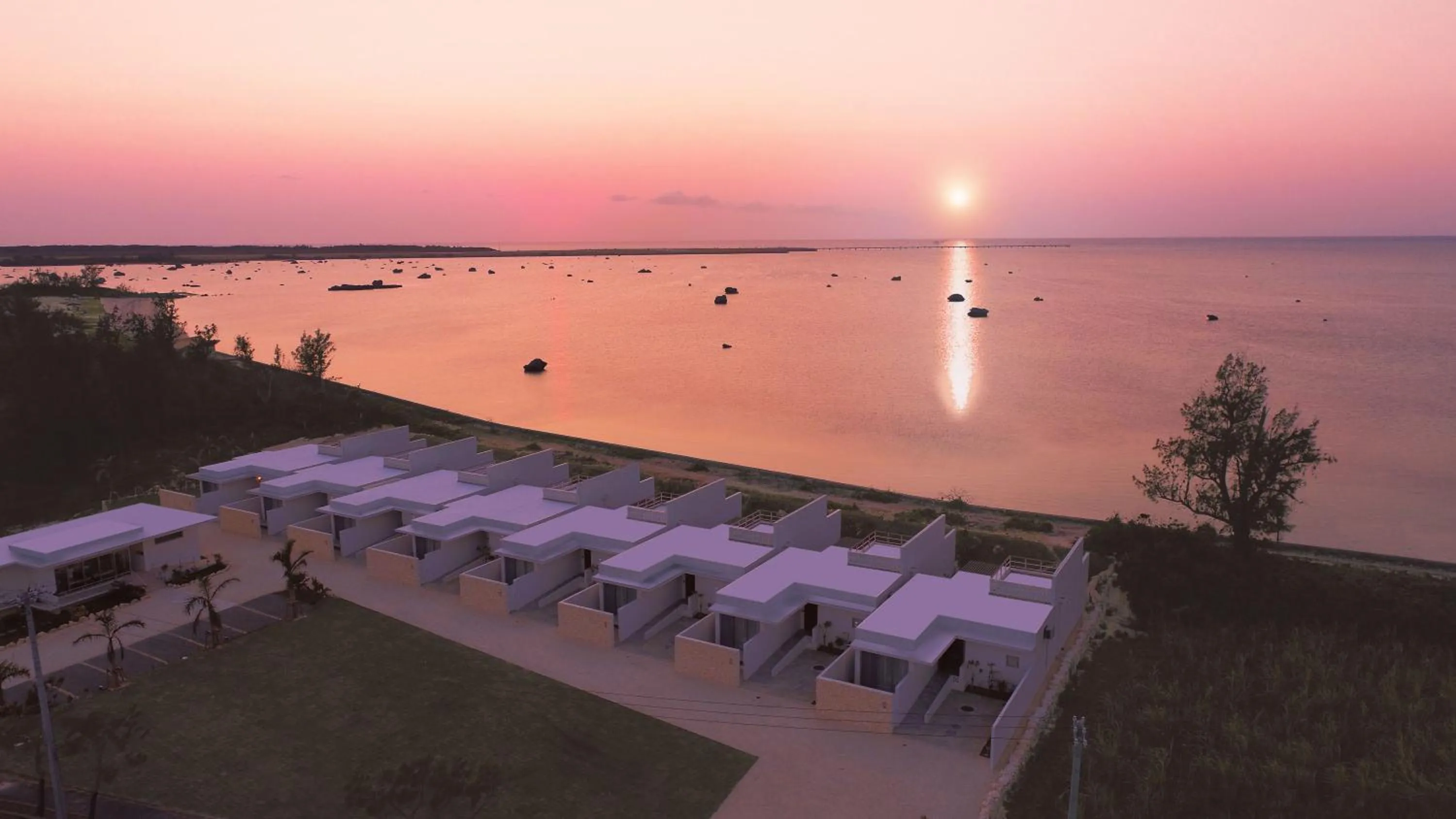 Bird's eye view in Feliz Villa Suite Irabujima Sawada