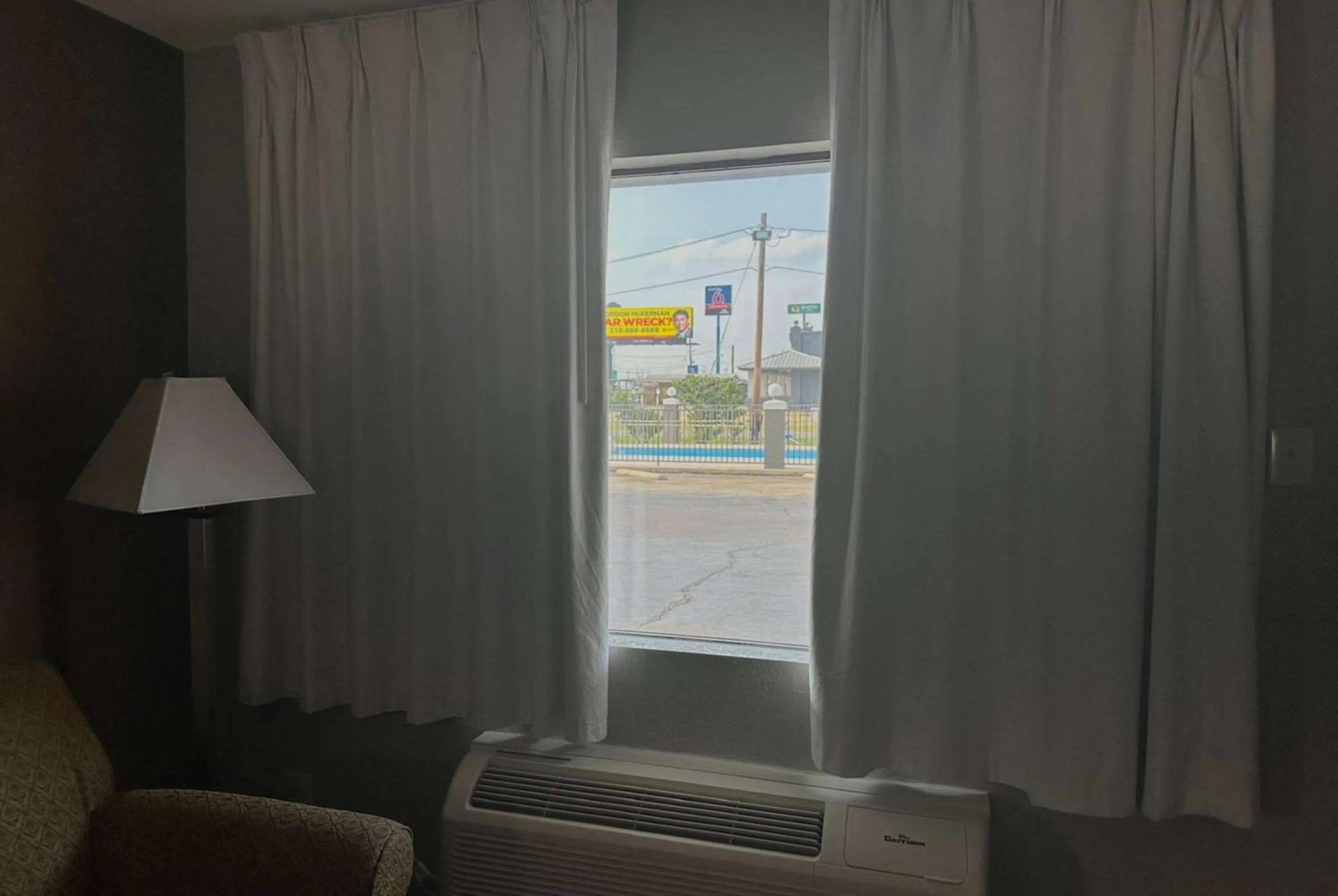 Seating area in Super 8 by Wyndham Monroe